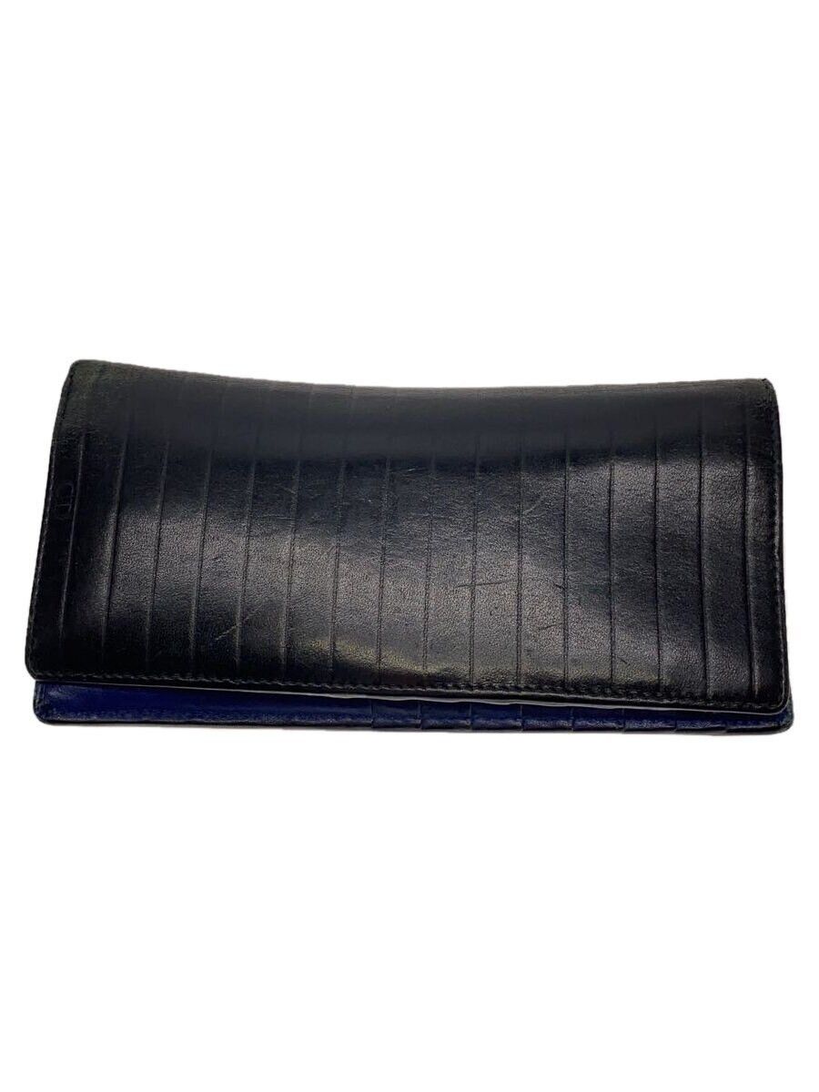 Dior Dior Homme Leather Long Wallet Black Size ONE SIZE - 1 Thumbnail