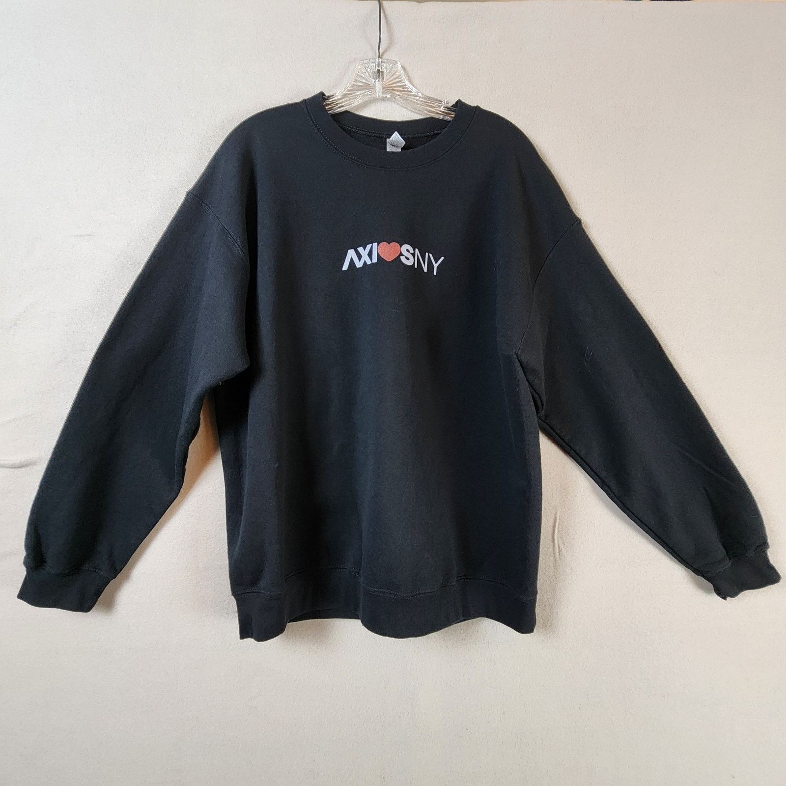 Gildan AXISNY Gildan Heavy Blend Sweatshirt Unisex Large Black Size US L / EU 52-54 / 3 - 1 Thumbnail