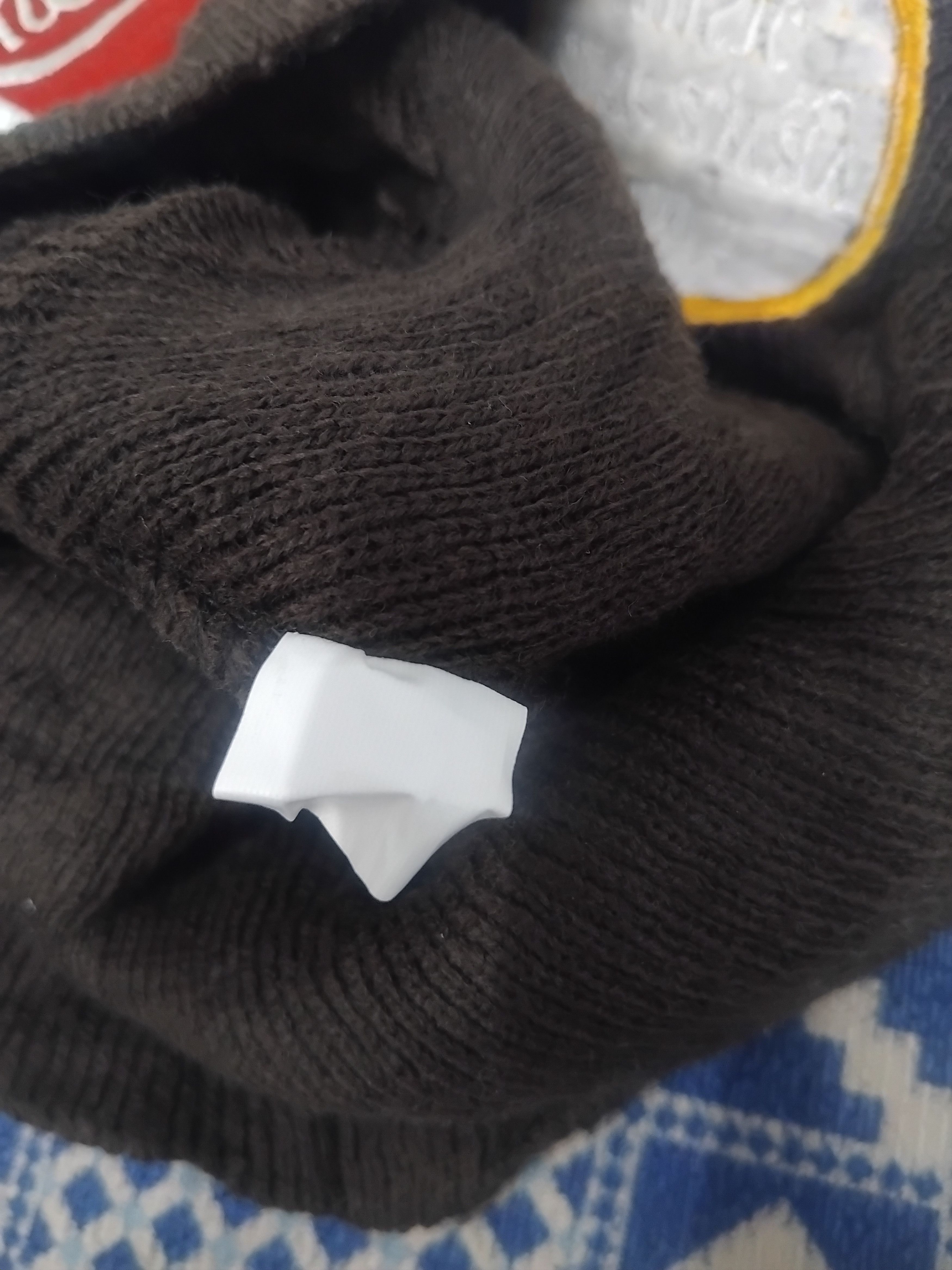 Japanese Brand Patches chocolate beanie Size ONE SIZE - 3 Thumbnail