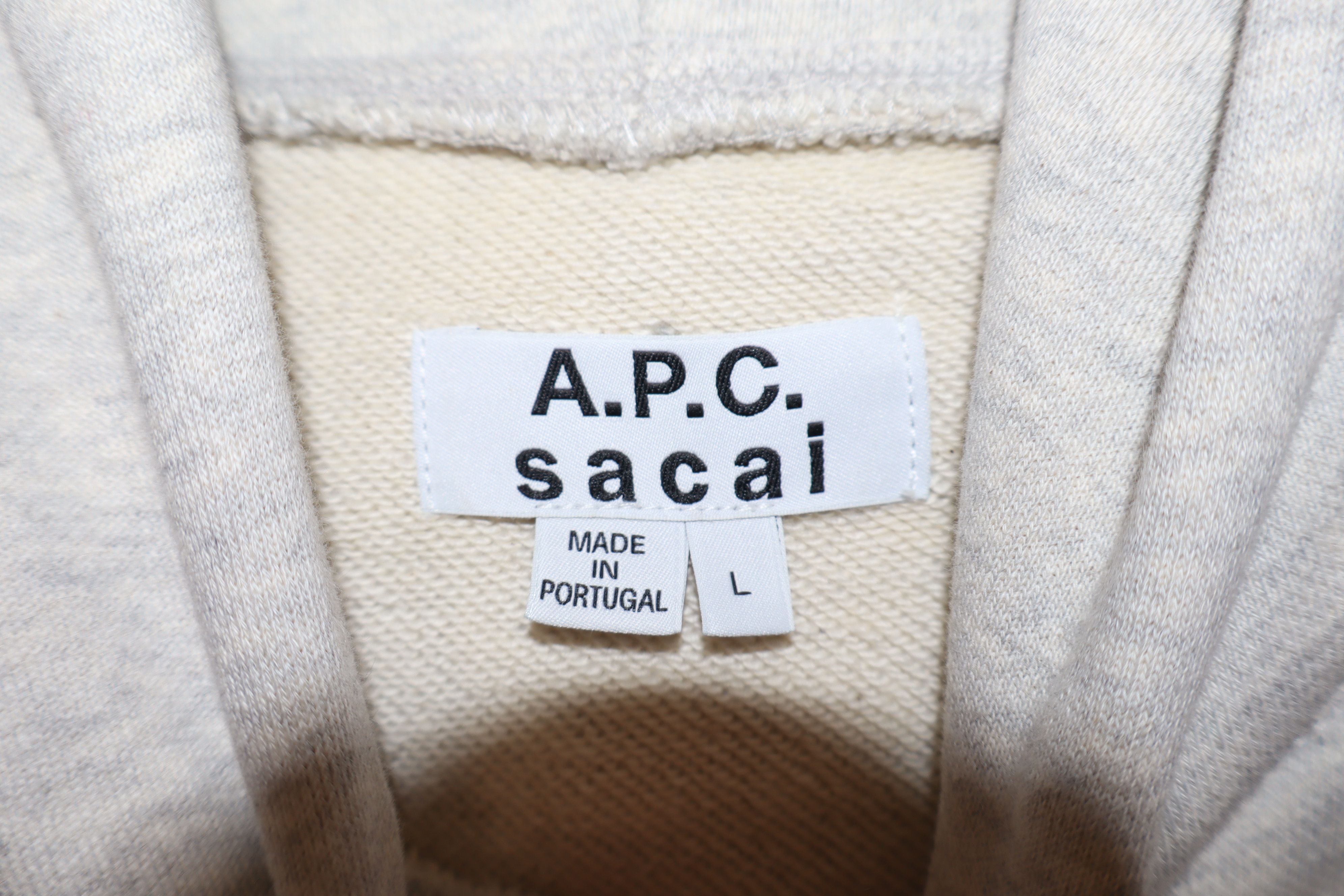 A.P.C. × Sacai Taiyo hoodie Size US L / EU 52-54 / 3 - 8 Thumbnail