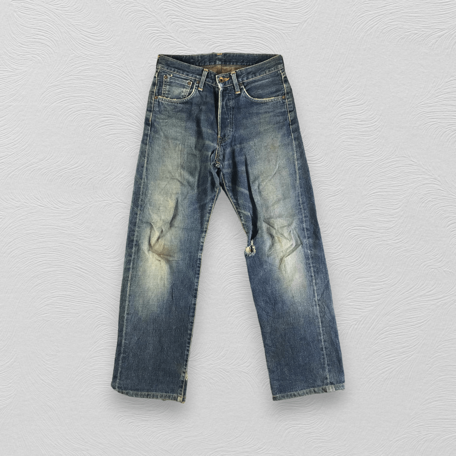 Vintage Edwin Selvedge Jeans Faded Blue Denim KJ2982