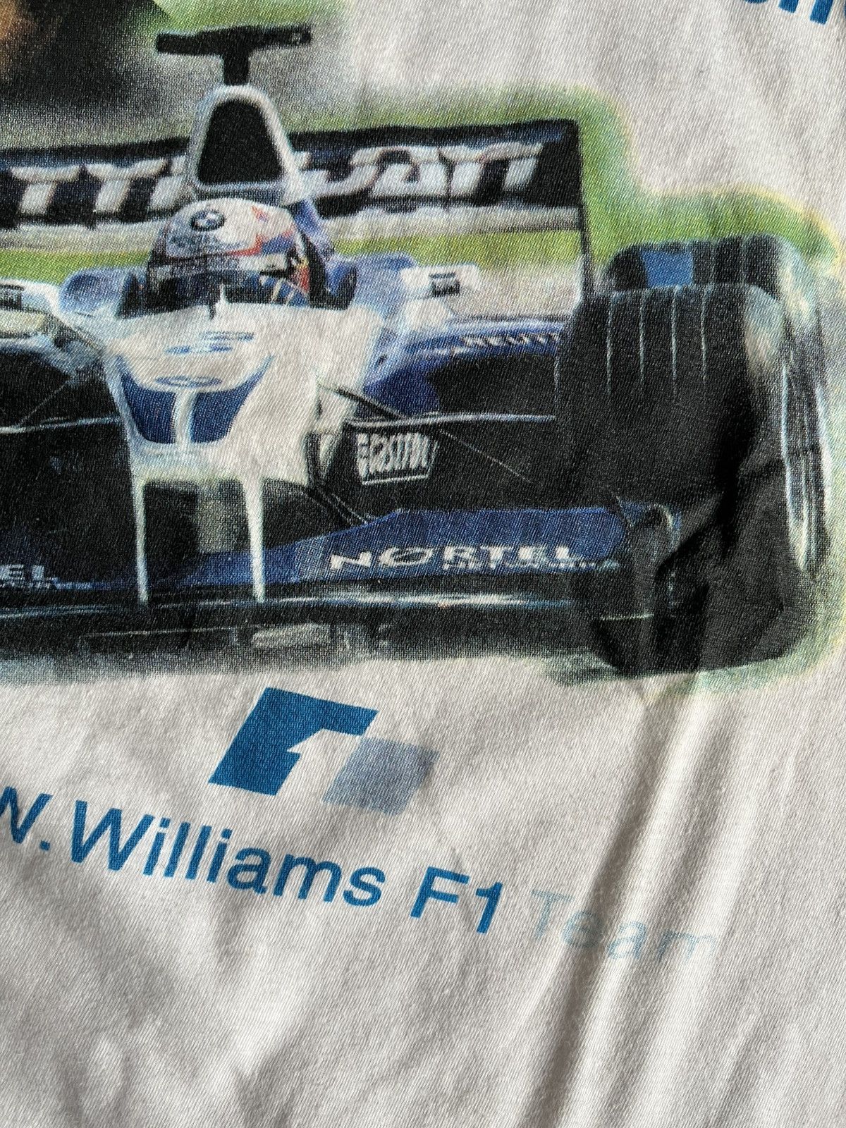 Formula 1 × Vintage Vintage 90s Ralf Schumacher BMW Williams F1 Racing Team Tee Size US L / EU 52-54 / 3 - 5 Thumbnail