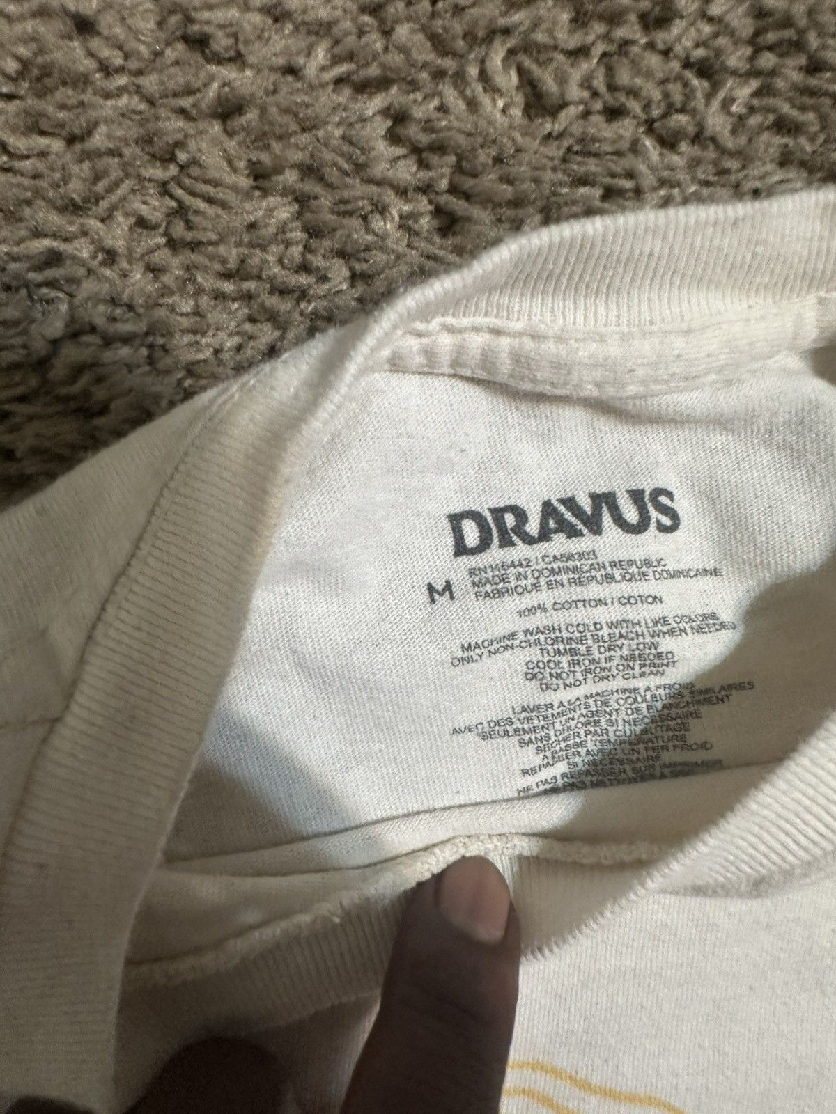 Dravus Vintage Dravus Waves of Energy Natural shirt 00s size large Size US L / EU 52-54 / 3 - 8 Thumbnail