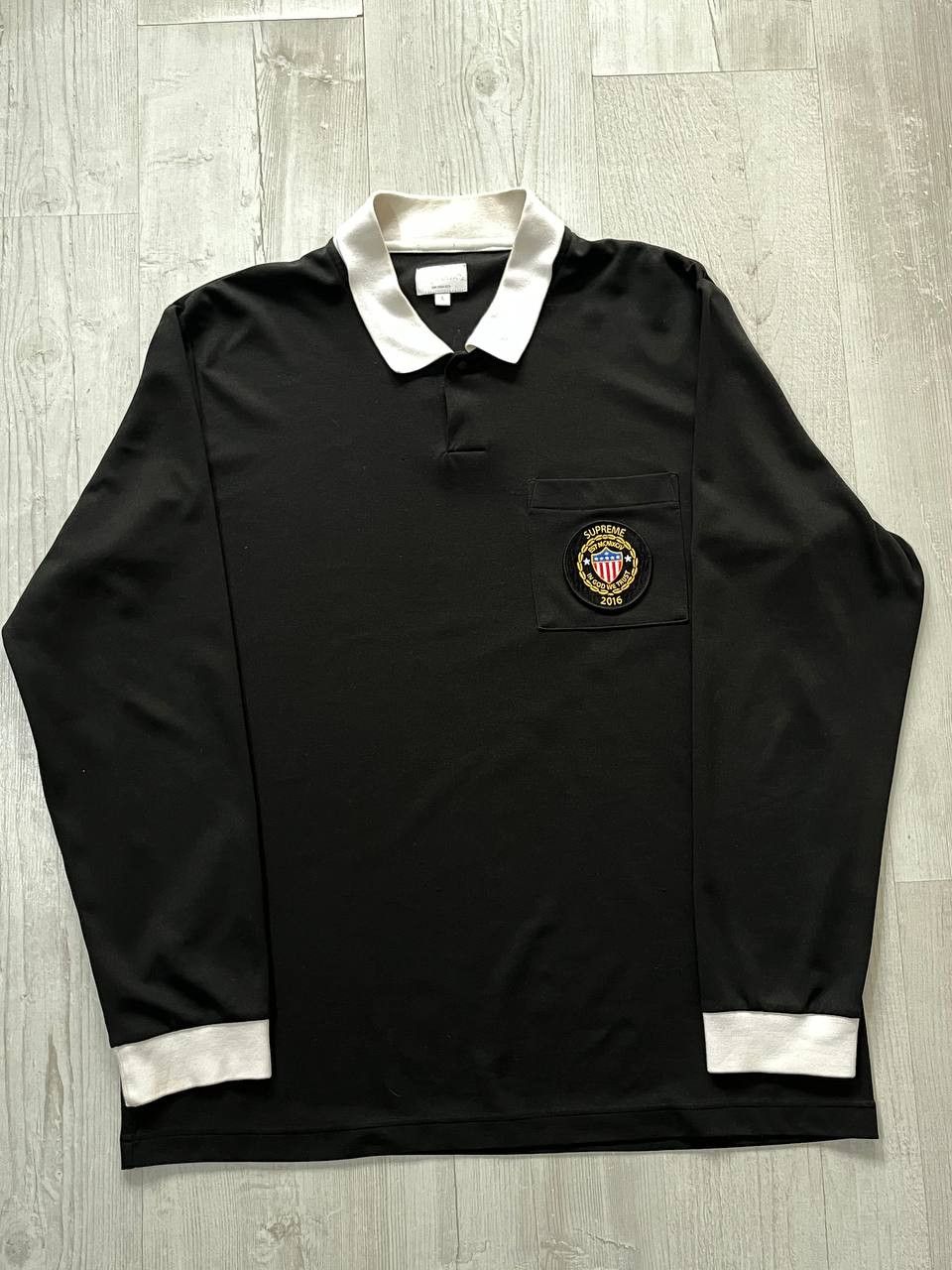 Supreme Supreme In God We Trust Long Sleeve Back big logo Size US L / EU 52-54 / 3 - 1 Thumbnail