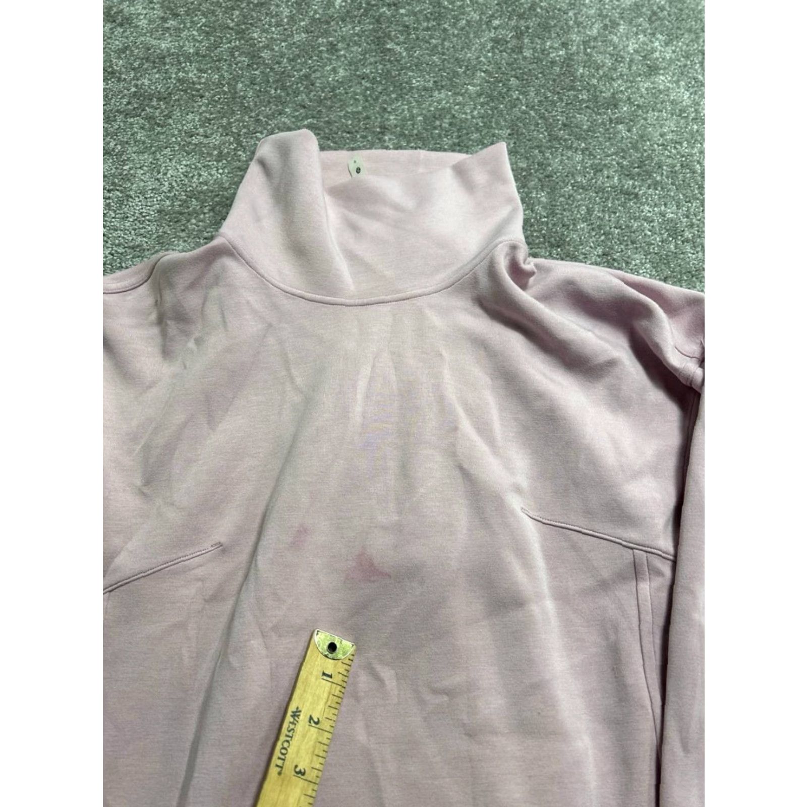 Lululemon Lululemon Tunic 6 Pink Turtle Neck Modal Blend Stretch Quick Drying Loose Womens Size M / US 6-8 / IT 42-44 - 4 Thumbnail