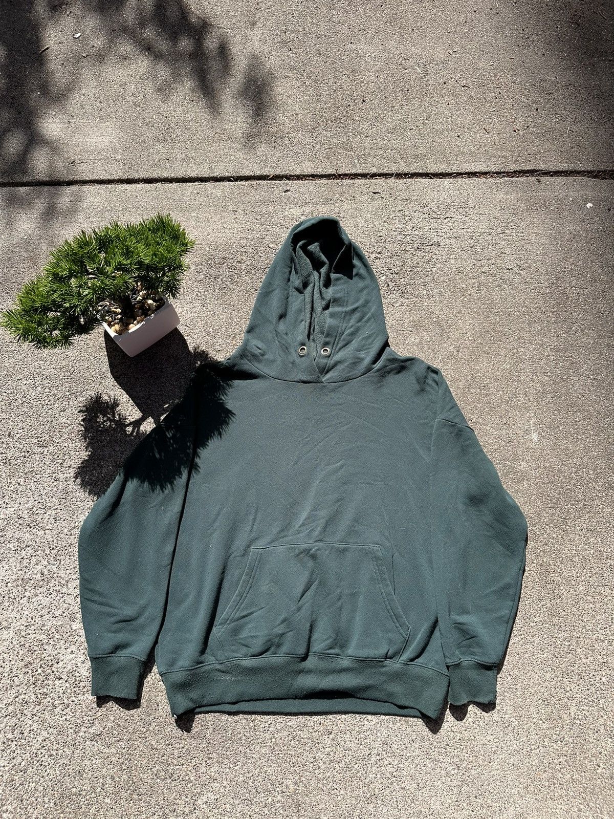 Vintage Vintage Cropped Hoodie with Front Pockey Size US M / EU 48-50 / 2 - 1 Thumbnail