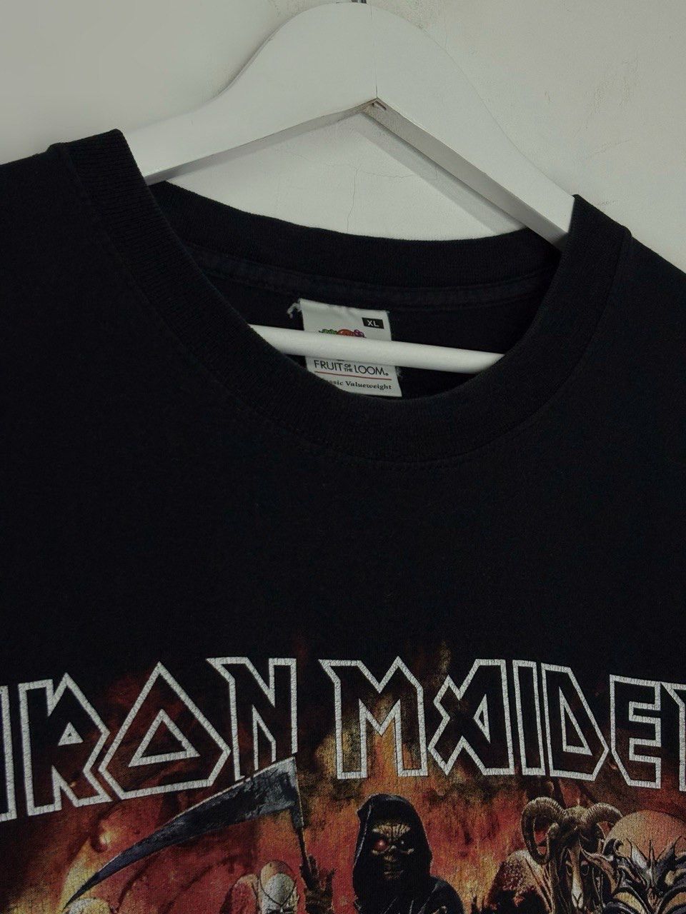 Iron Maiden Vintage 2003 Iron Maiden Dance of Death Black T-shirt Size US XL / EU 56 / 4 - 9 Thumbnail