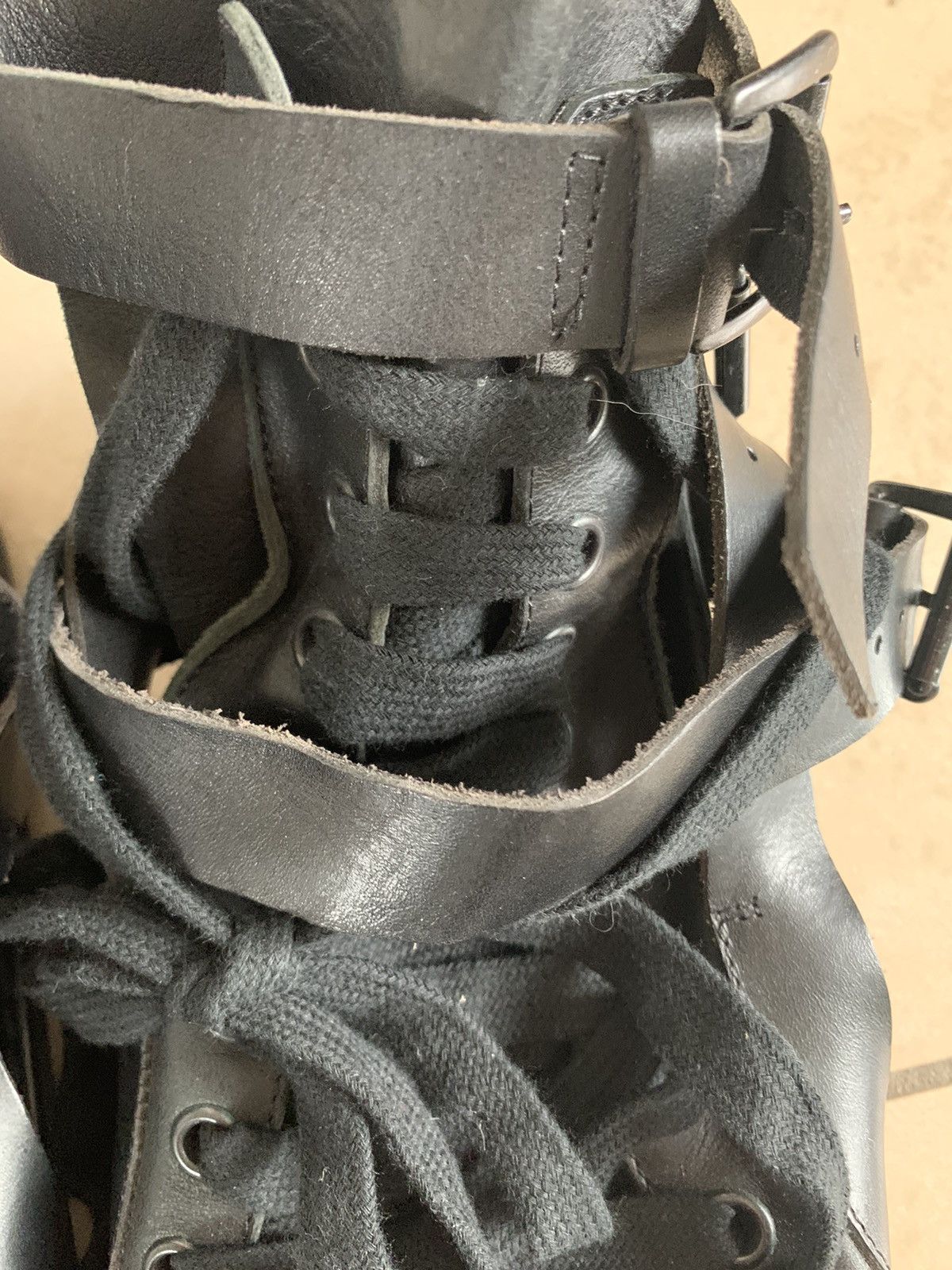 Ann Demeulemeester Ann Demeulemeester leather gladiator sandals Size US 11 / EU 44 - 5 Thumbnail