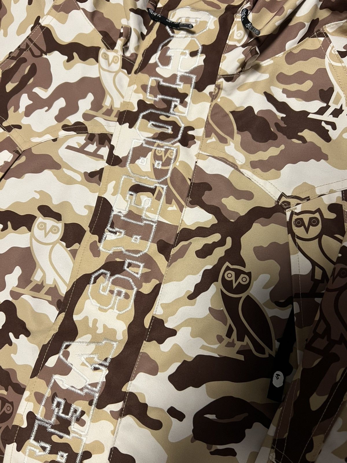 ジャケット・アウター APE X OVO WOODLAND CAMO BOARD JACKET ジャケット・アウター APE X OVO WOODLAND CAMO BOARD JACKET BAPE x