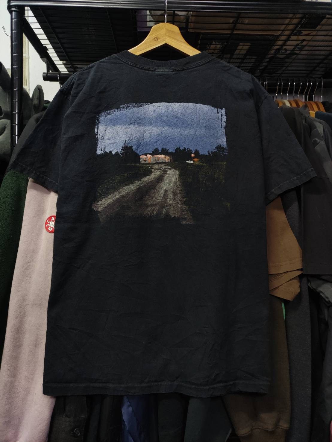 Band Tees Vtg 90's Lucinda Williams " Car Wheels on a Gravel Road " Size US L / EU 52-54 / 3 - 9 Thumbnail