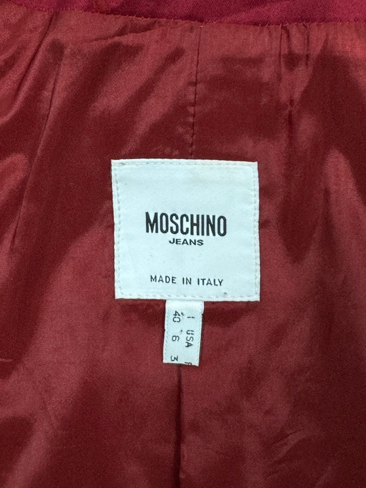 Moschino × Vintage Moschino 00s Zips Short Jacket Satin Iconic size US6 IT40 Size S / US 4 / IT 40 - 12 Thumbnail