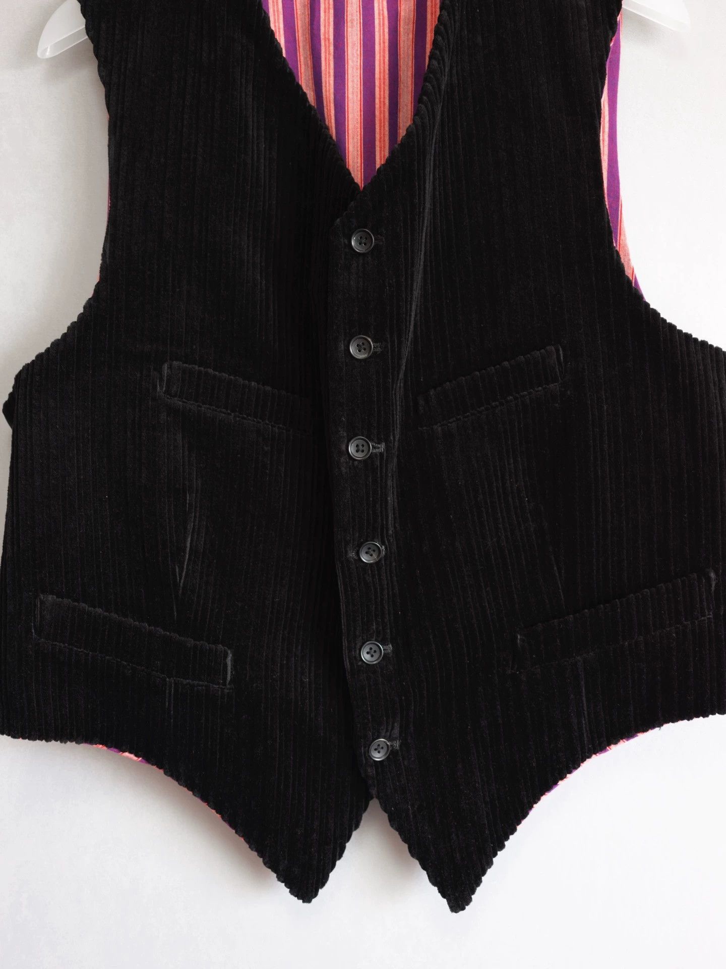 Yohji Yamamoto Yohji Yamamoto 22AW Corduroy 4-Pocket Vest Size US XL / EU 56 / 4 - 5 Thumbnail