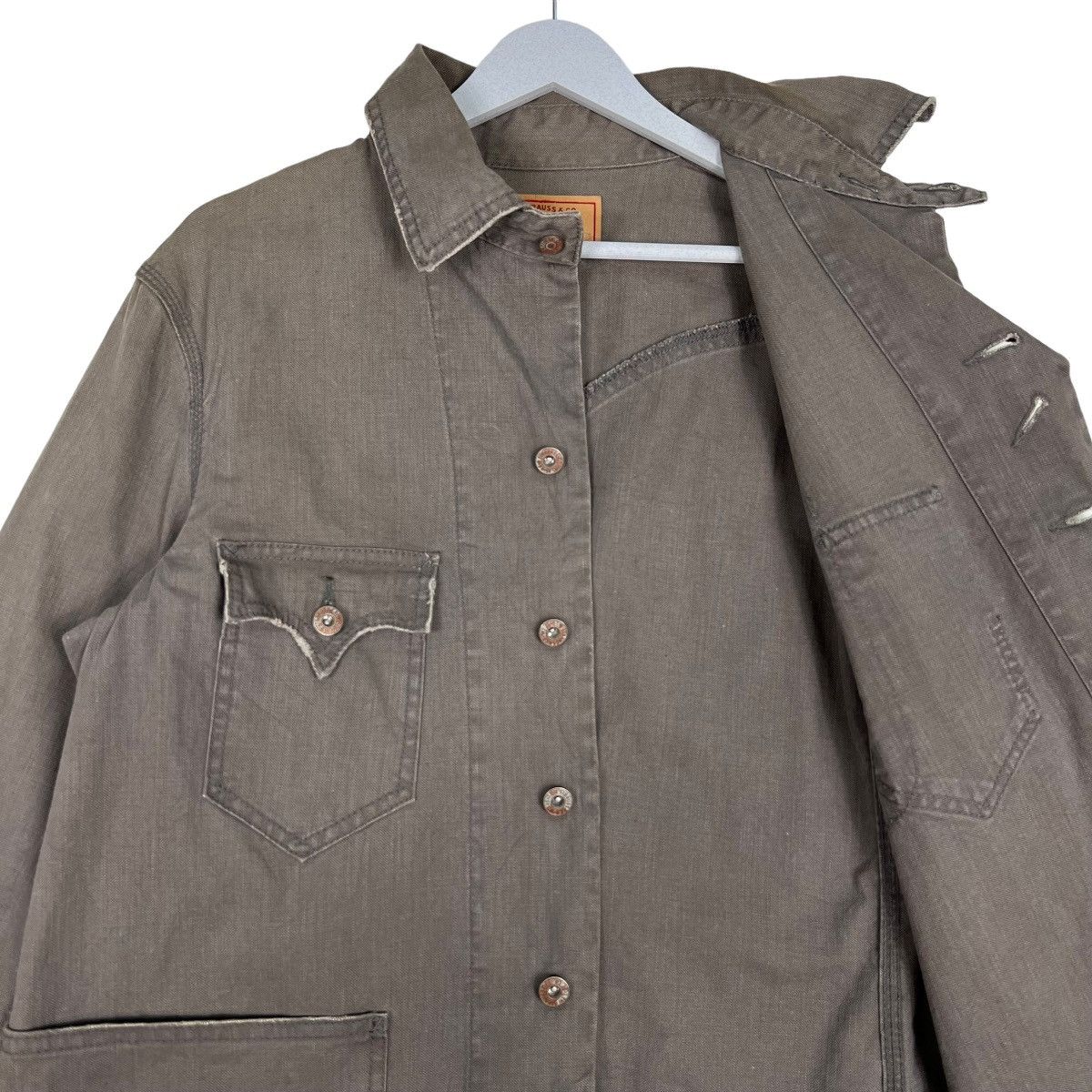 Levi's 🔥 VINTAGE LEVIS CHORE JACKET Size US L / EU 52-54 / 3 - 10 Thumbnail