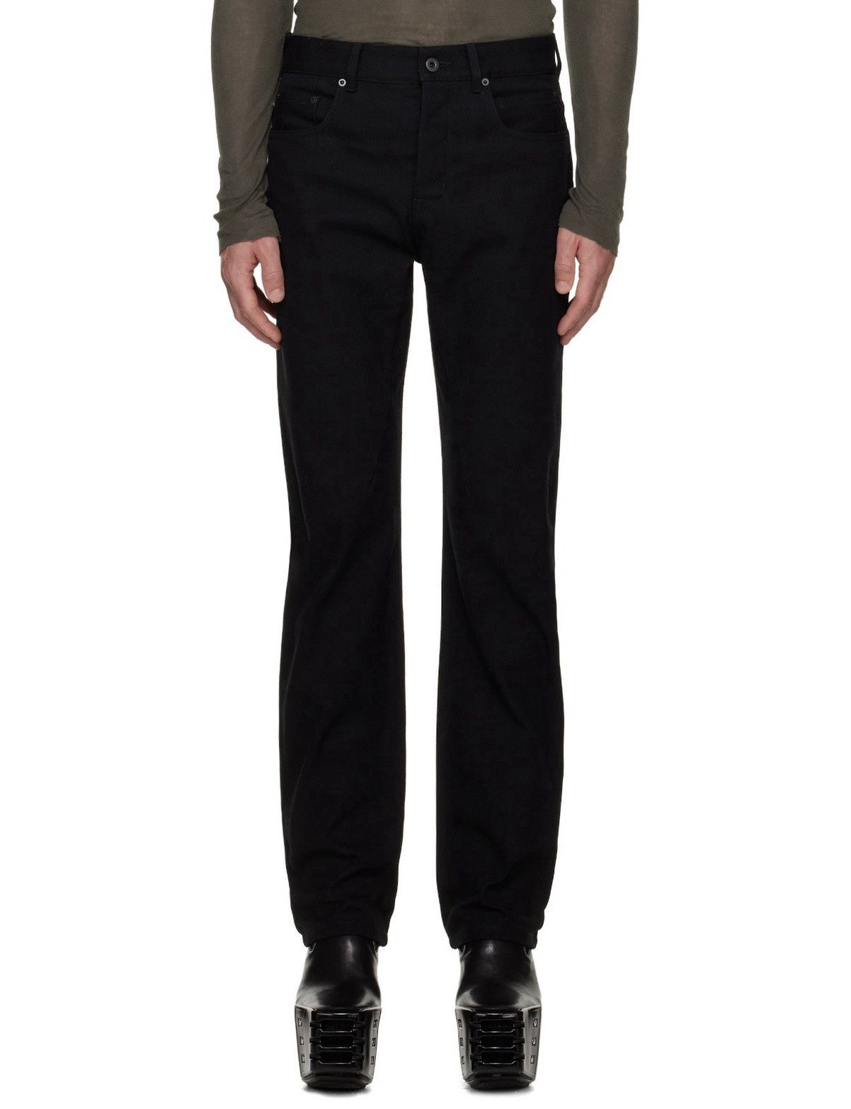 Rick Owens Rick Owens Headon Black Jeans Size US 30 / EU 46 - 4 Thumbnail