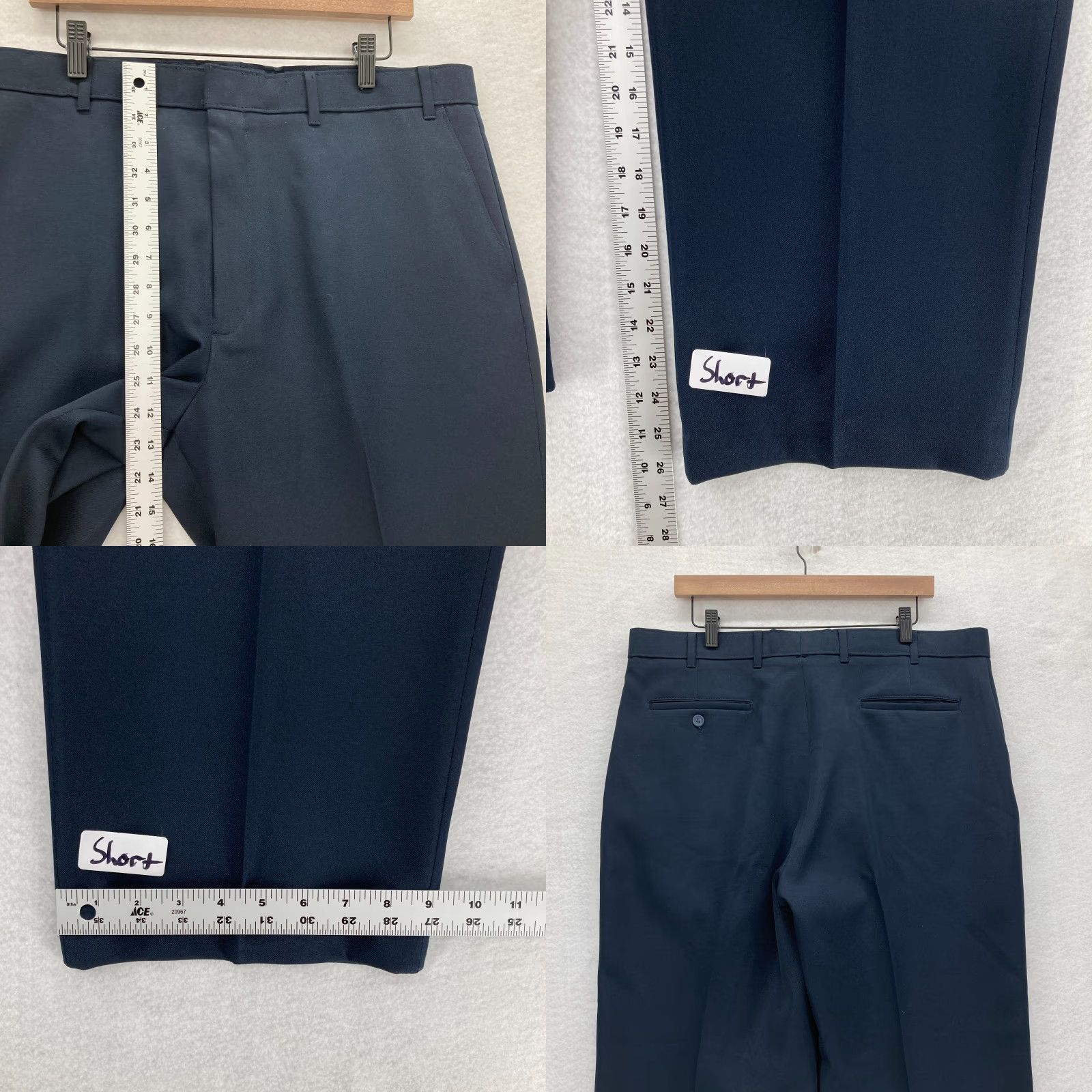 Levi's VINTAGE Levi's Action Slacks Pants Mens 38x26 Gray Polyester 1998 USA Levi's Action Slacks Pants Mens 38x26 Gray Dacron Polyester 1998 USA Size US 38 / EU 54 - 8 Thumbnail