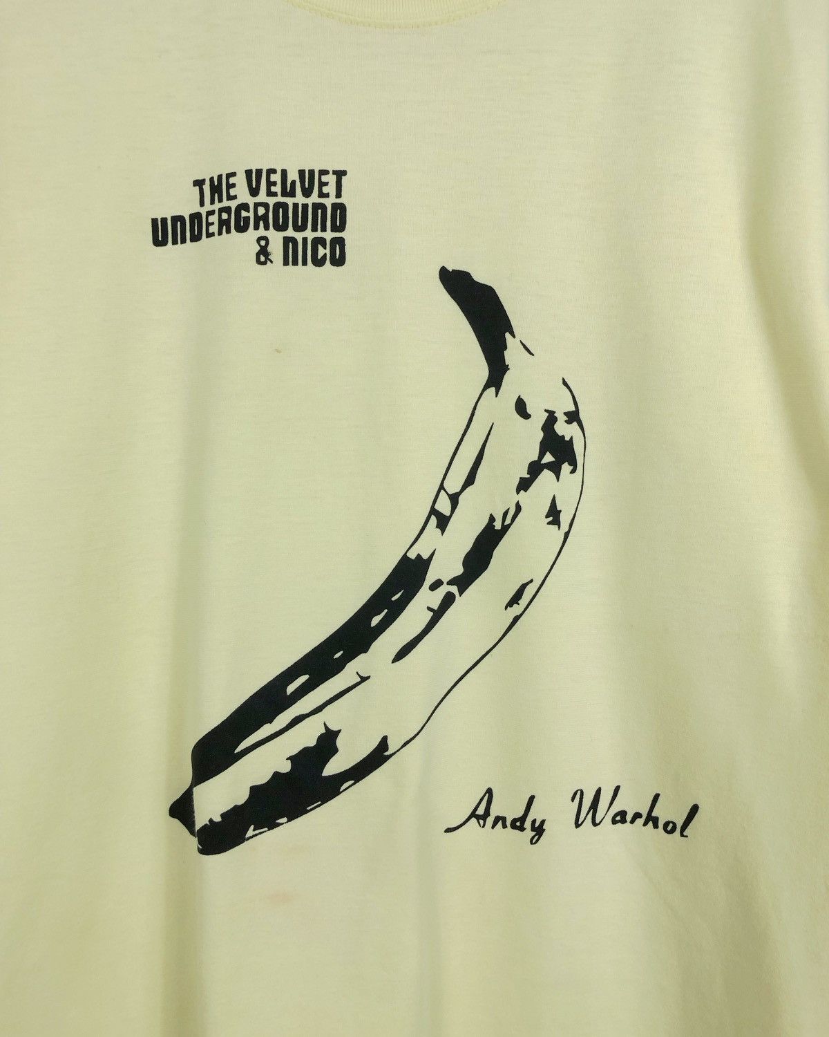 Andy Warhol Uniqlo X Andy Warhol X The Velvet Underground Nico Band Tee Size US M / EU 48-50 / 2 - 3 Thumbnail
