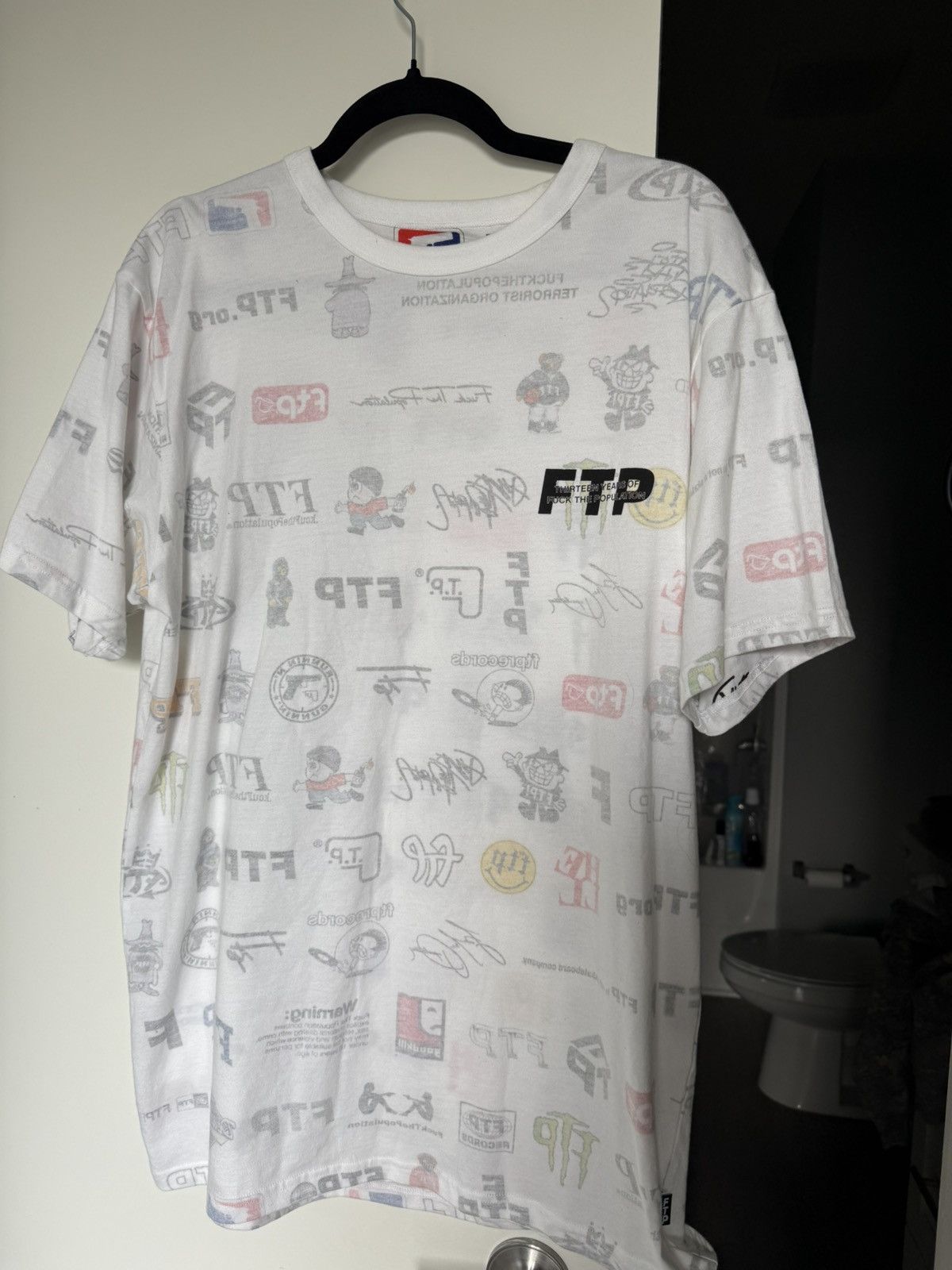 Fuck The Population FTP anniversary shirt Size US L / EU 52-54 / 3 - 3 Thumbnail