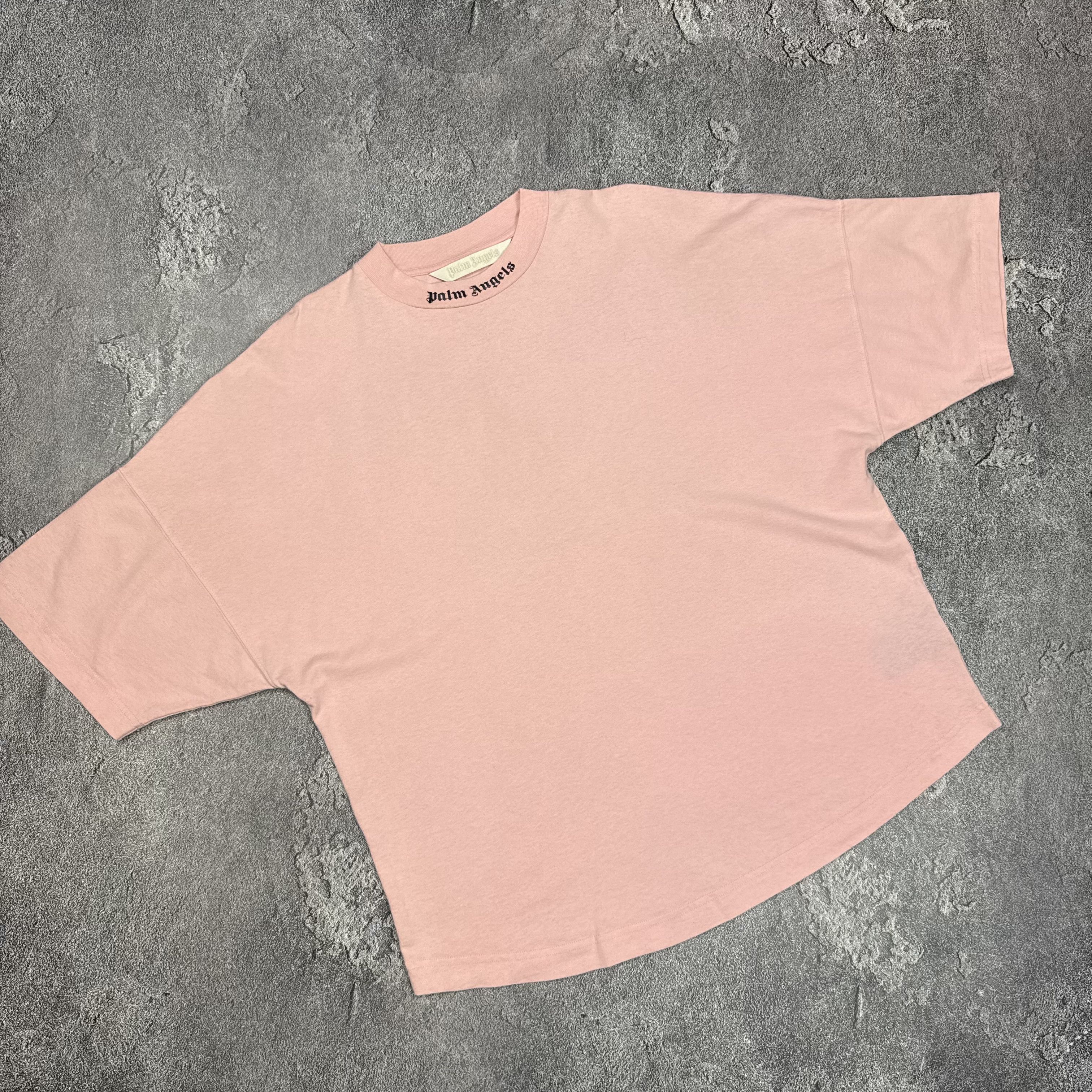Palm Angels Palm Angels Pink Classic Logo Oversized T-shirt Size US L / EU 52-54 / 3 - 4 Thumbnail
