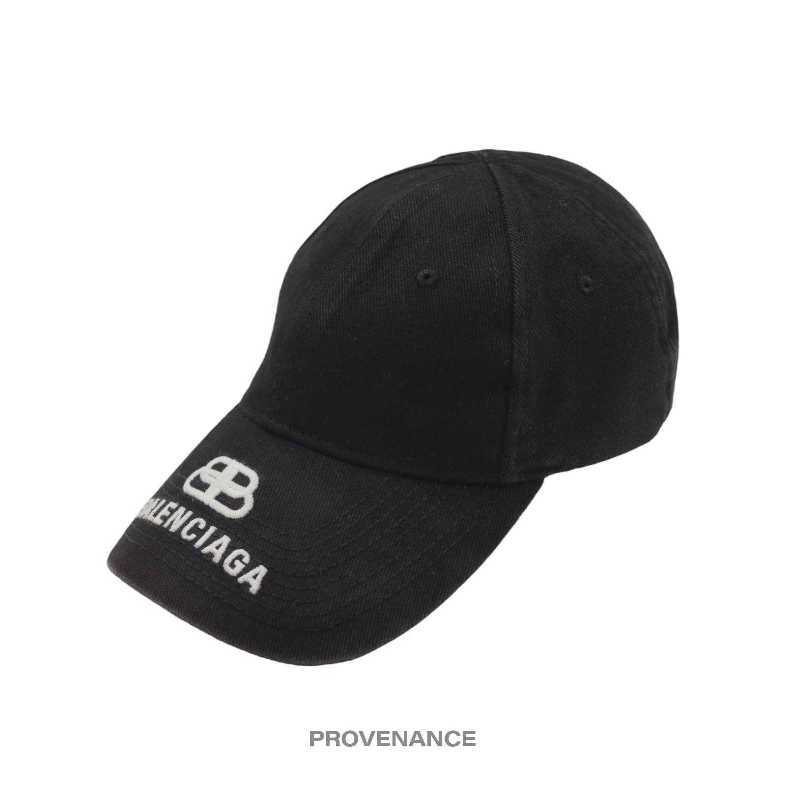Balenciaga Balenciaga BB Logo Cap - Black Size ONE SIZE - 2 Thumbnail