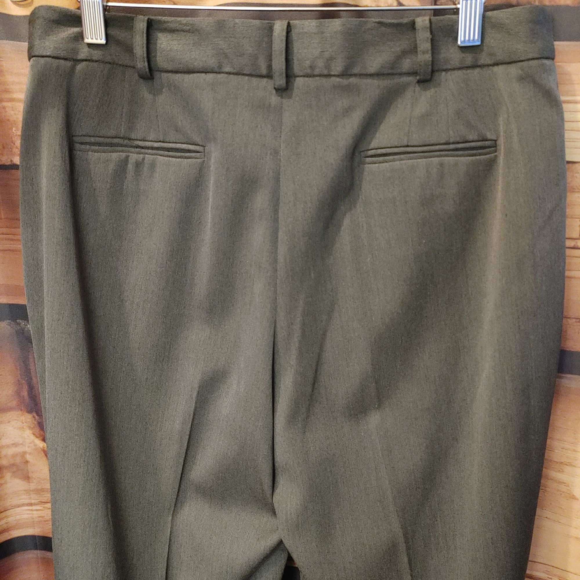 Anne Klein AK | Anne Klein Women's Stretch Black Dress Pants 10 Size 32" / US 10 / IT 46 - 2 Thumbnail