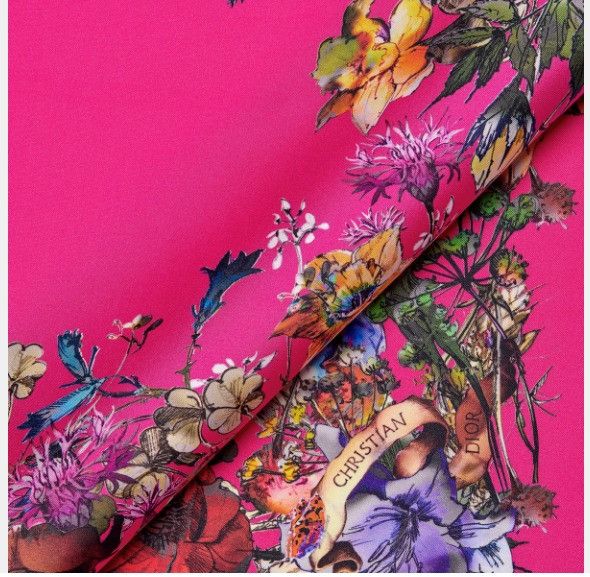 Dior o1w1db11024 Size: OS / D-Millefiori Square Scarf Size ONE SIZE - 5 Thumbnail