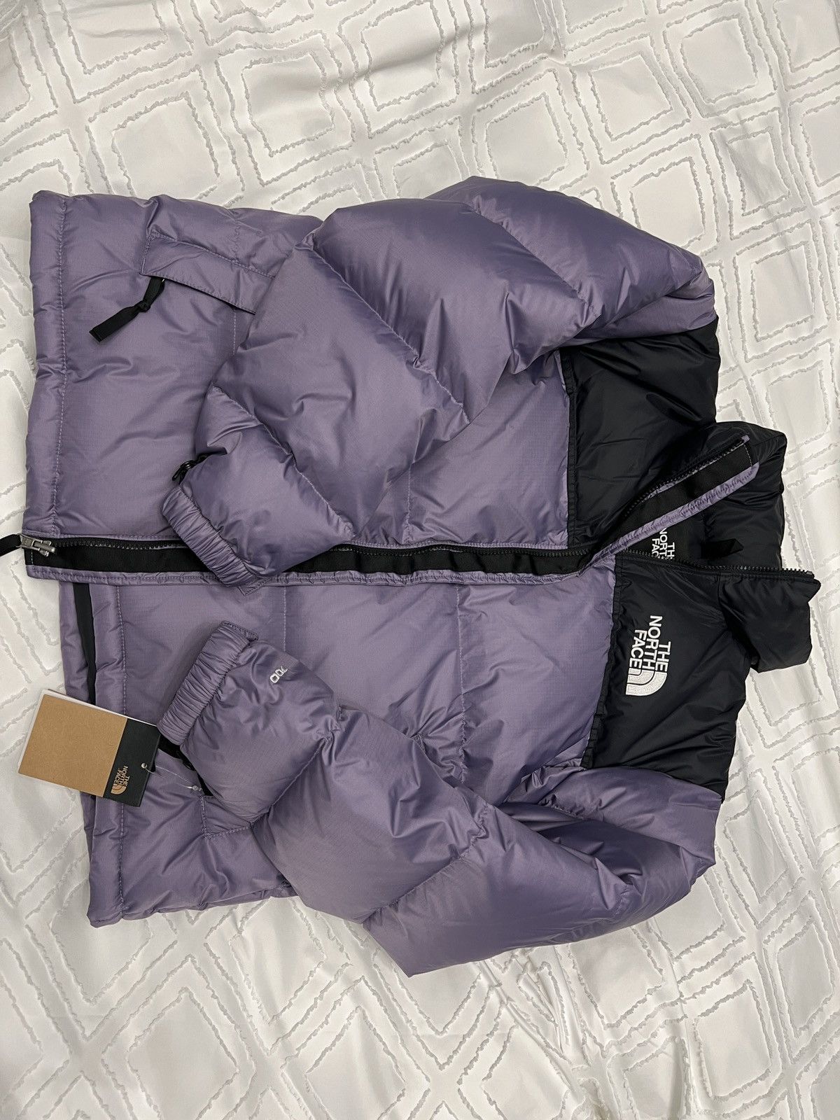 image of The North Face Tnf Nuptse Puffer 700 in Purple, Men's (Size Medium)