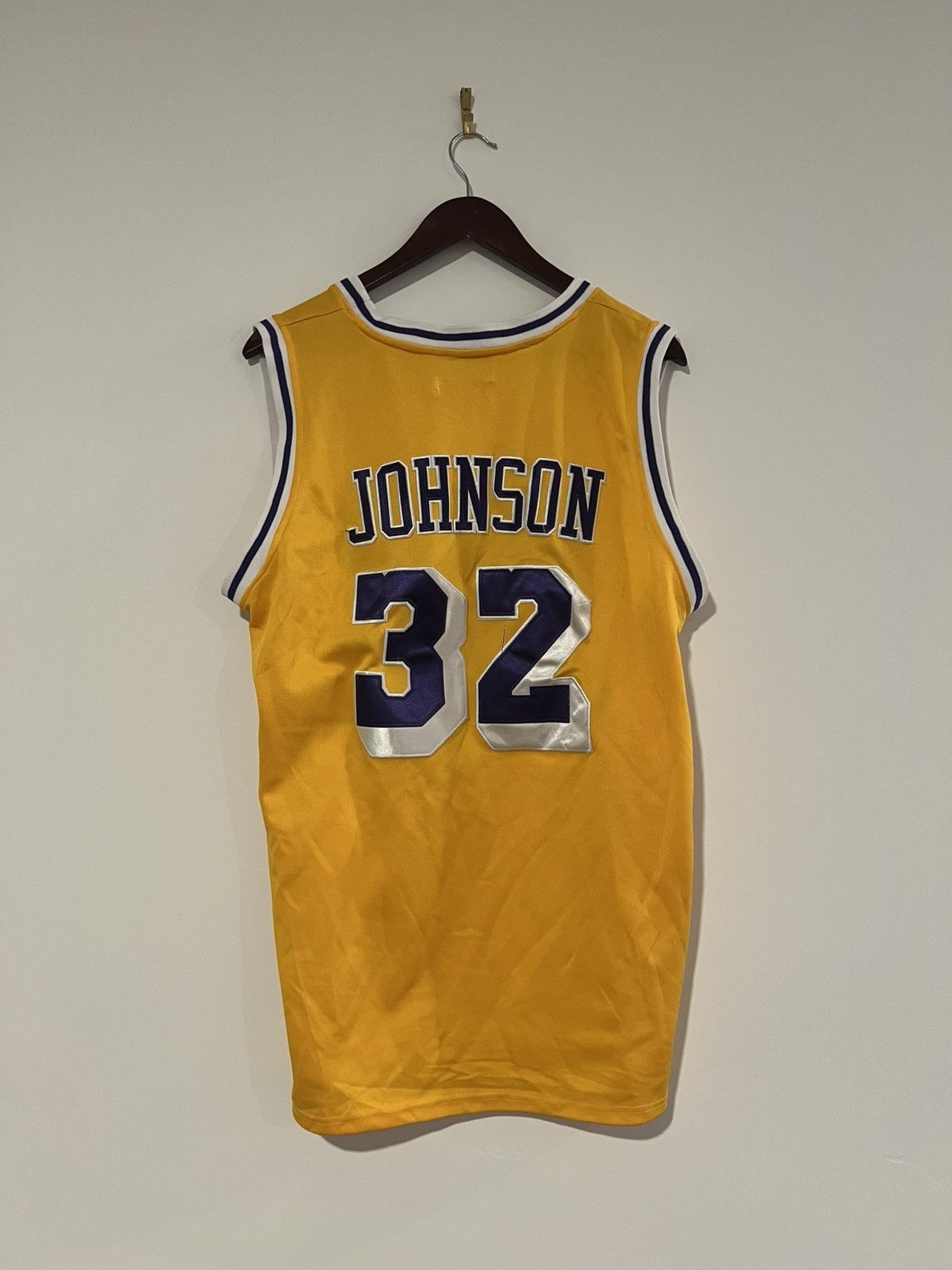 Mitchell & Ness × NBA Men’s Lakers Jersey #32 Magic Johnson Size US L / EU 52-54 / 3 - 2 Thumbnail