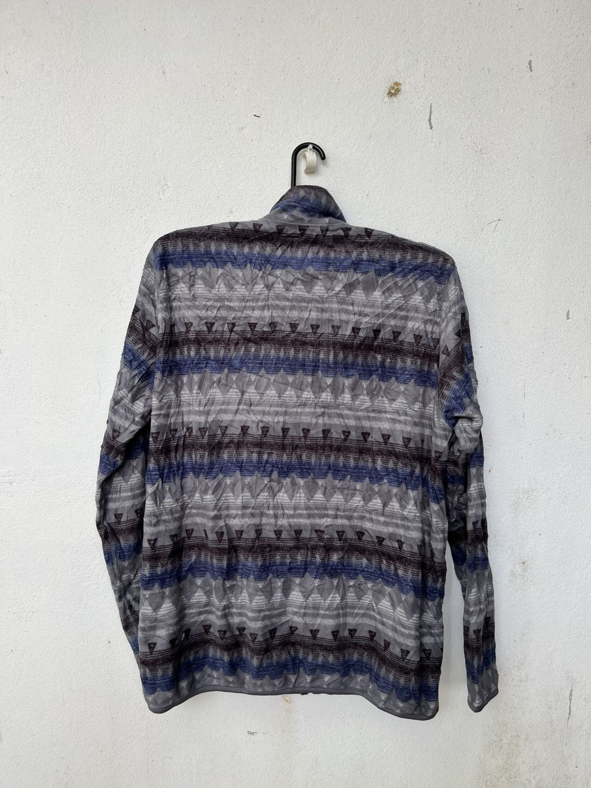 Japanese Brand 💥 Tribal Motives aztec chimaiyo Navajo Fleece Jackets Size US M / EU 48-50 / 2 - 8 Thumbnail