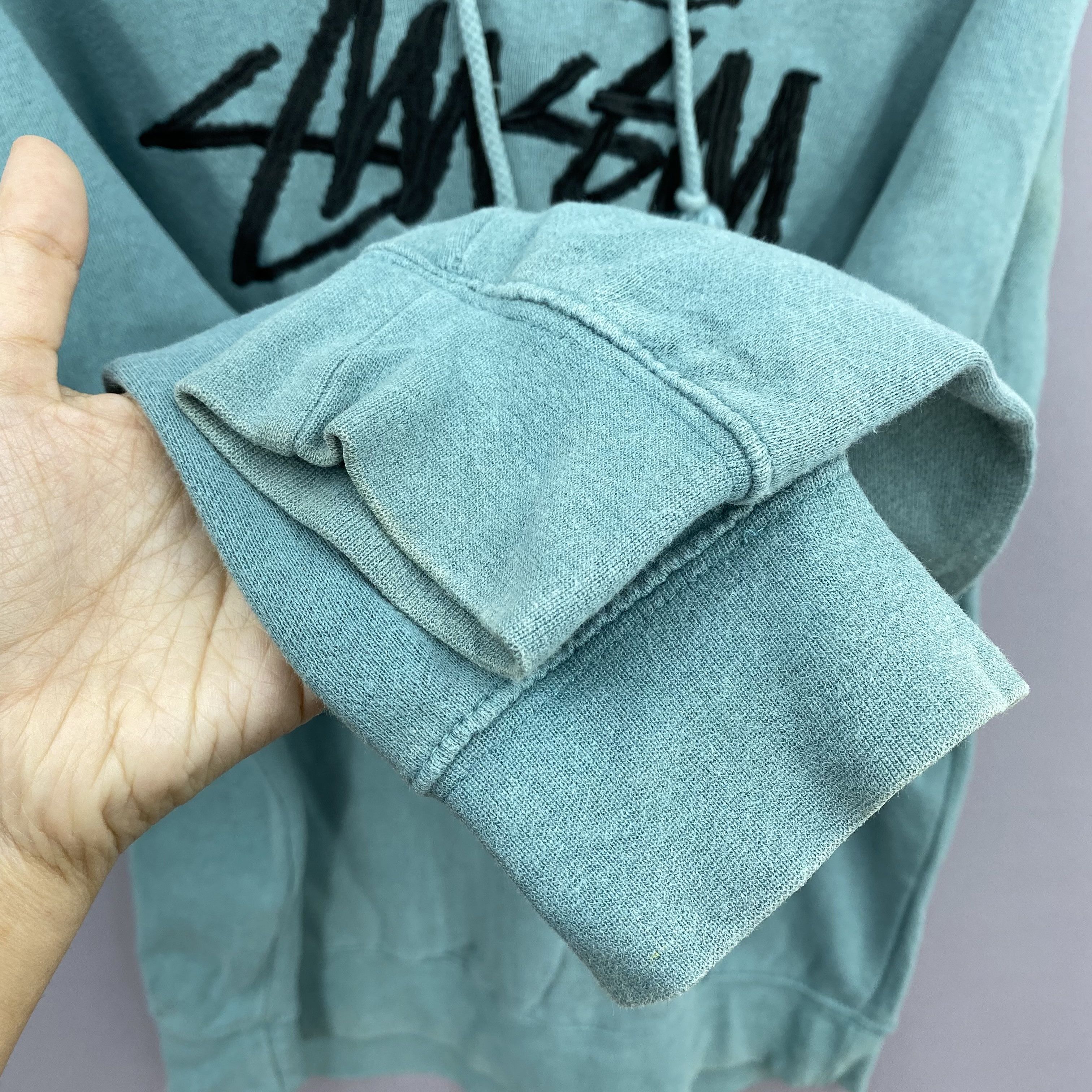 Stussy Vintage Y2K Stussy Pullover Hoodie Streetwear Sweatshirt Size US L / EU 52-54 / 3 - 4 Thumbnail