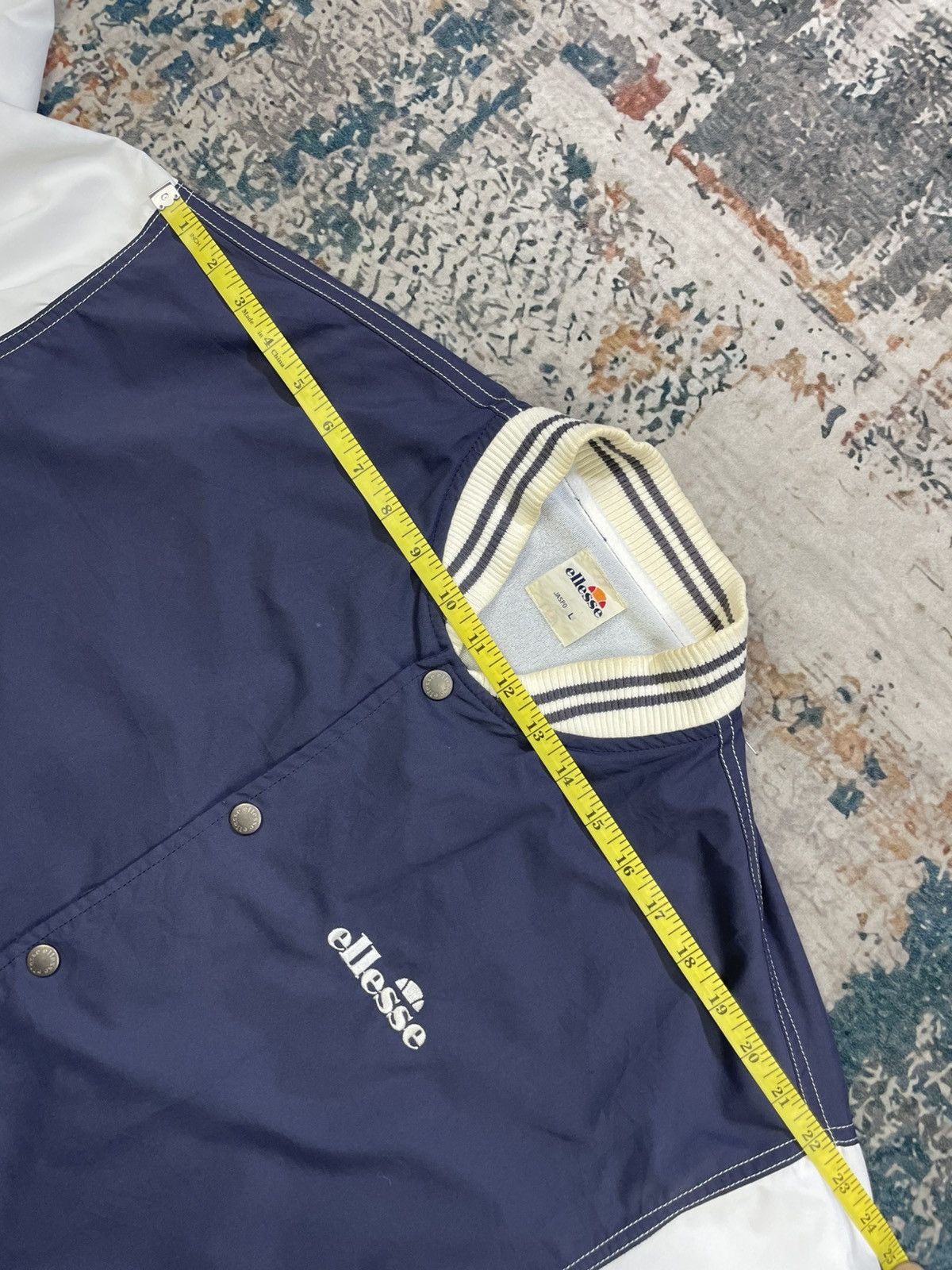 Ellesse Vintage Ellesse Button Up Coach Jacket Size US L / EU 52-54 / 3 - 10 Thumbnail