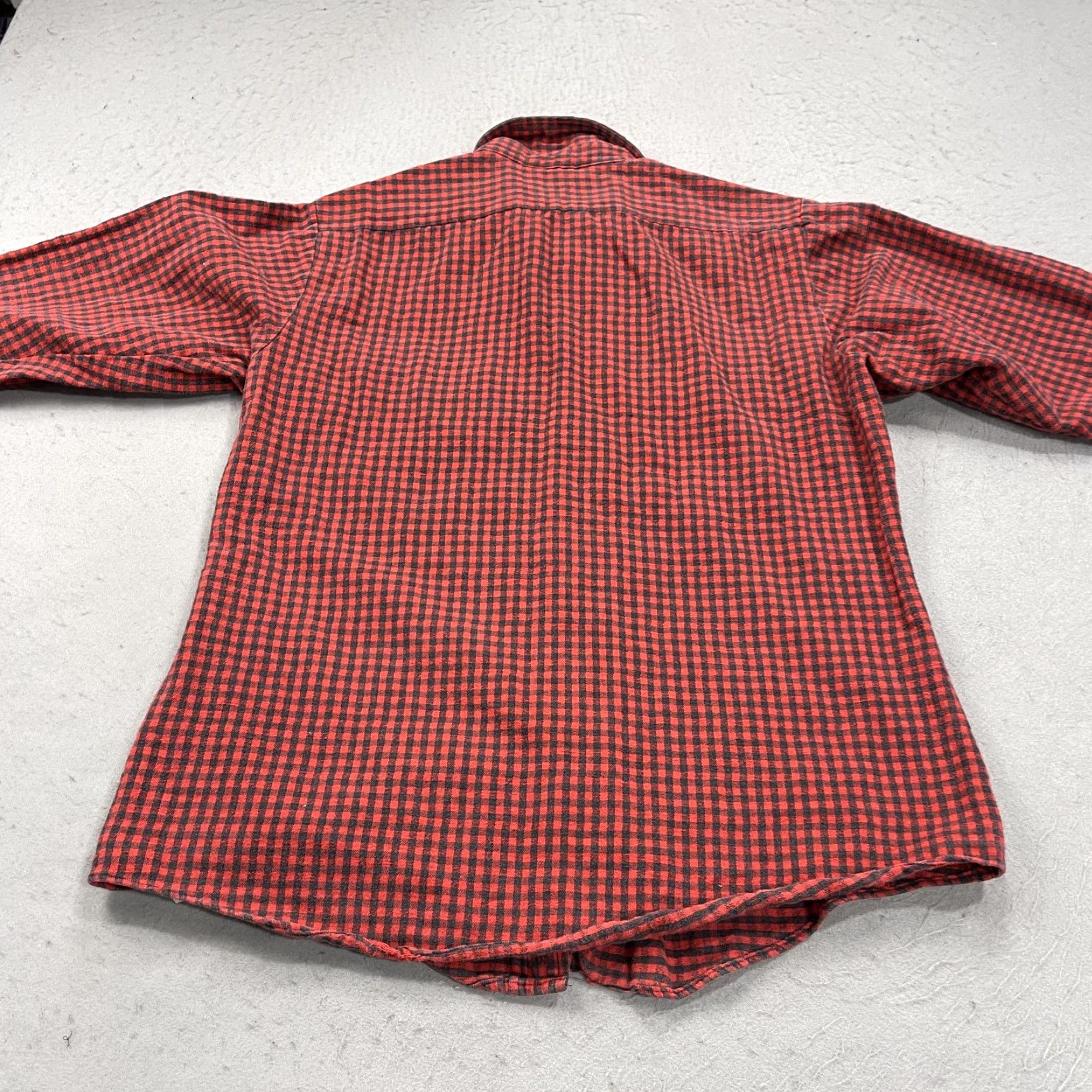 Vintage VINTAGE Duxbak Shirt Mens Large Red Black Buffalo Plaid Cotton Flannel Hunting Size US L / EU 52-54 / 3 - 6 Thumbnail