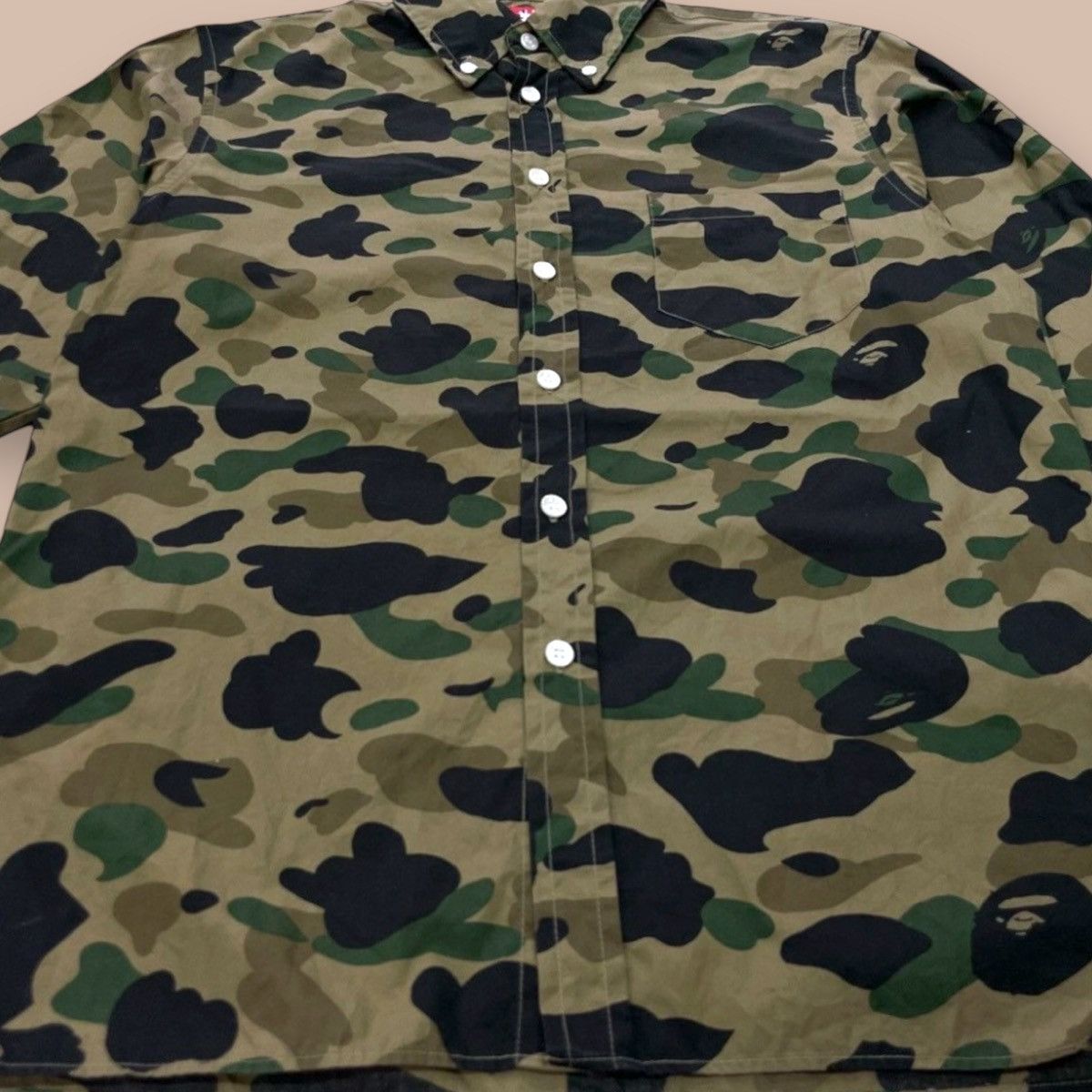 Bape A Bathing Ape 1st Camo Button-up L/S Shirt Size US S / EU 44-46 / 1 - 4 Thumbnail