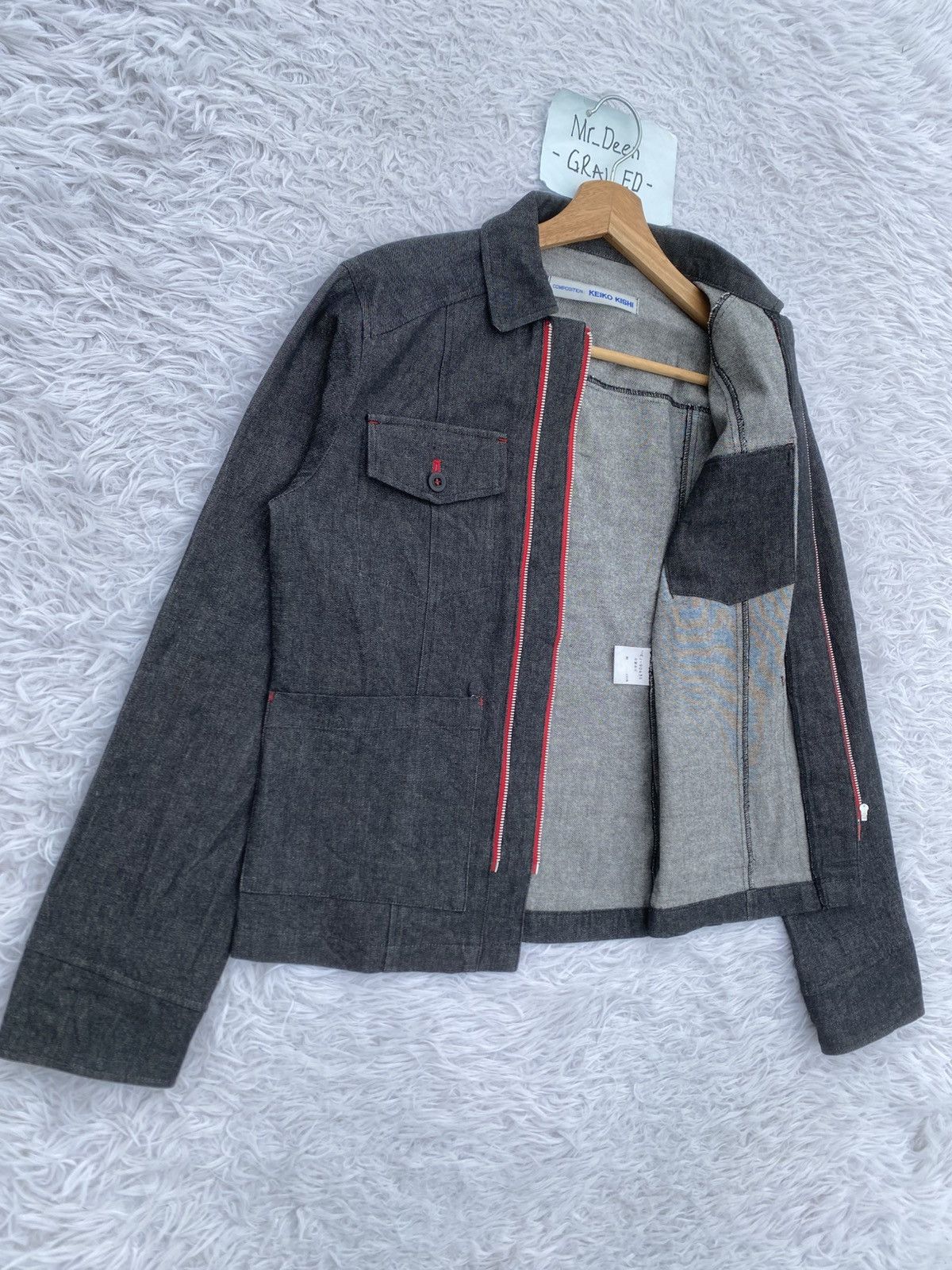 Japanese Brand Rare Vintage Japanese Brand Keiko Keishi Jacket Size US S / EU 44-46 / 1 - 9 Thumbnail