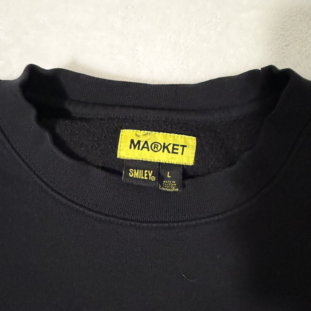 Market Chinatown Market X Smiley Puff Print Crewneck Sweatshirt Size US L / EU 52-54 / 3 - 3 Thumbnail
