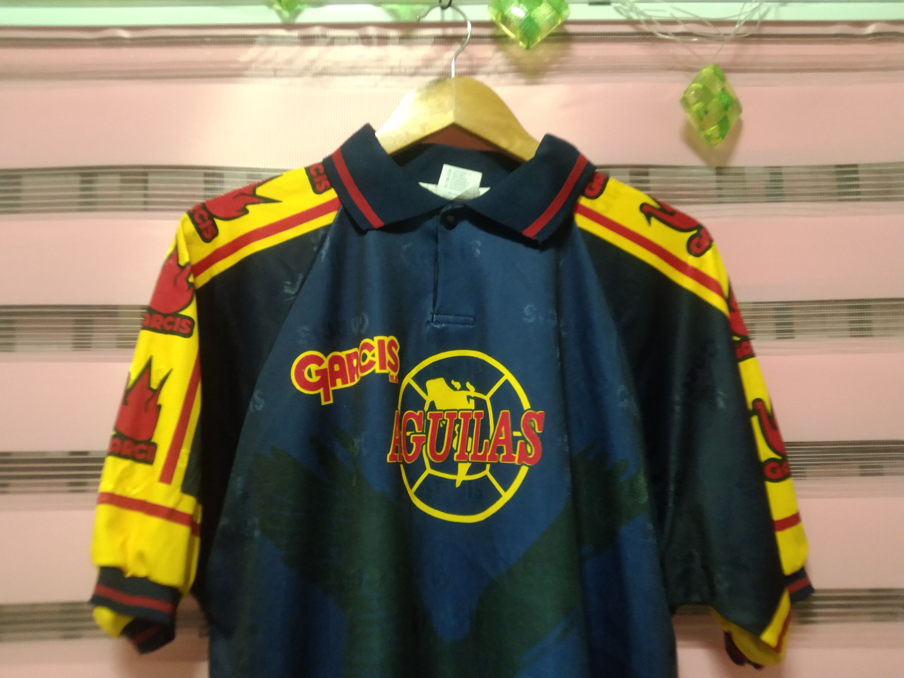 Vintage vintager jersey GARCIS AGUILAS 90's Size US XL / EU 56 / 4 - 9 Thumbnail