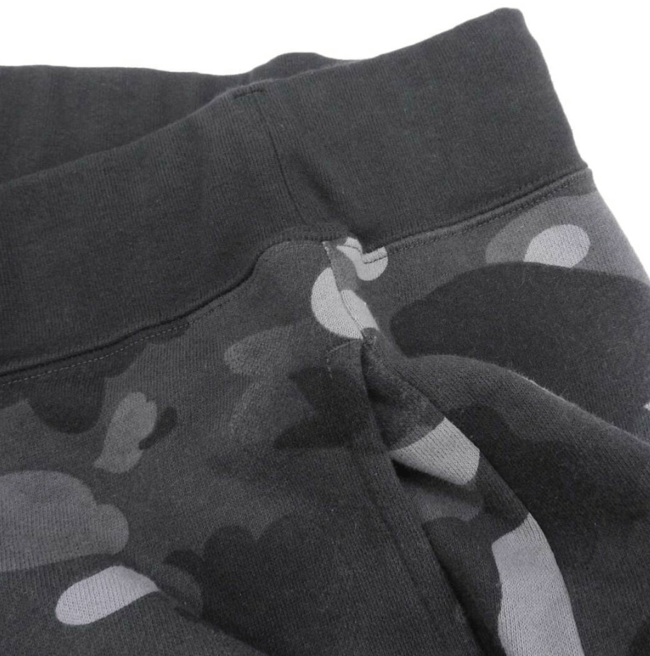 Bape Sweatpants Black Gray A BATHING APE Size US 32 / EU 48 - 3 Thumbnail