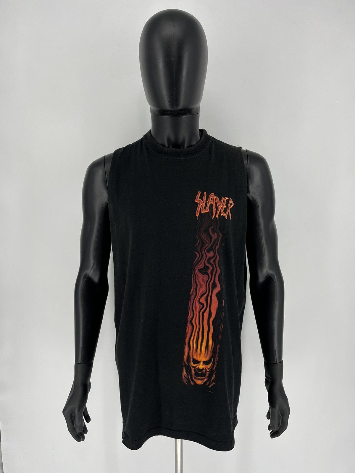 Band Tees Slayer vintage rare late 1999 tour shirt diabolus on tour Size US XL / EU 56 / 4 - 2 Thumbnail