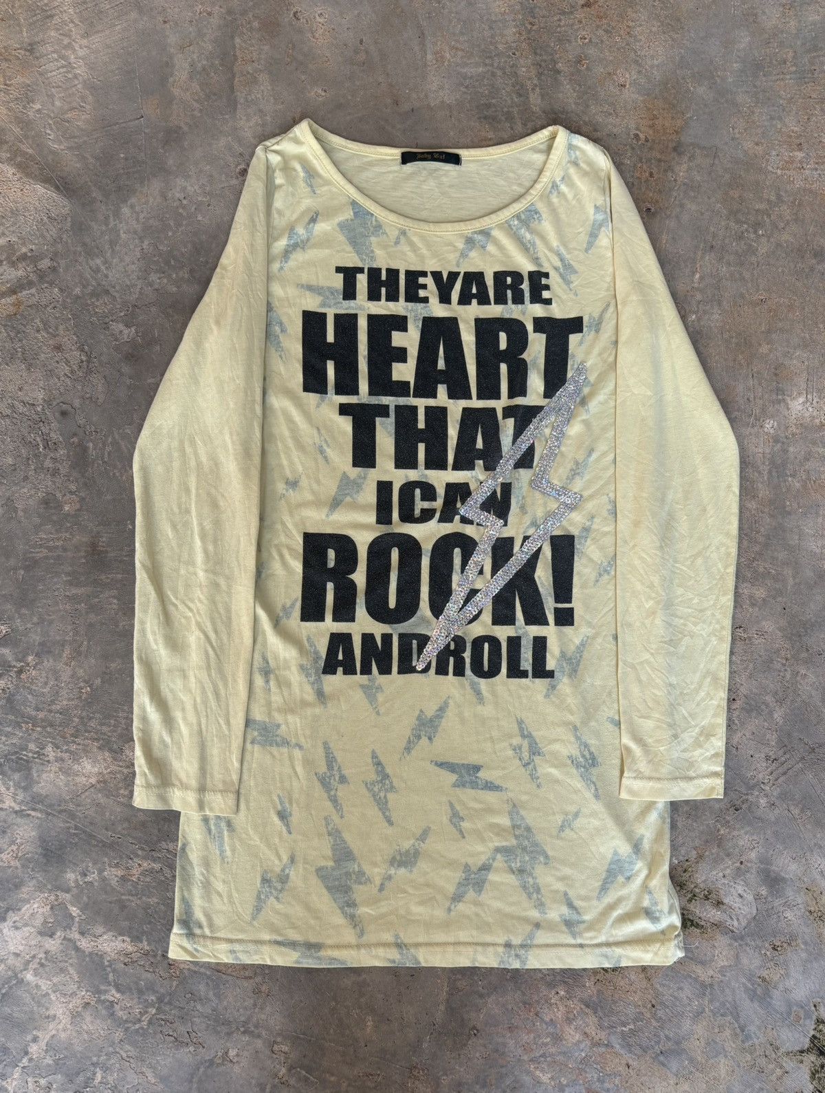 Hysteric Glamour Y2k Johy Gal Rock androll Punk style Women's Longsleeve Size L / US 10 / IT 46 - 1 Thumbnail