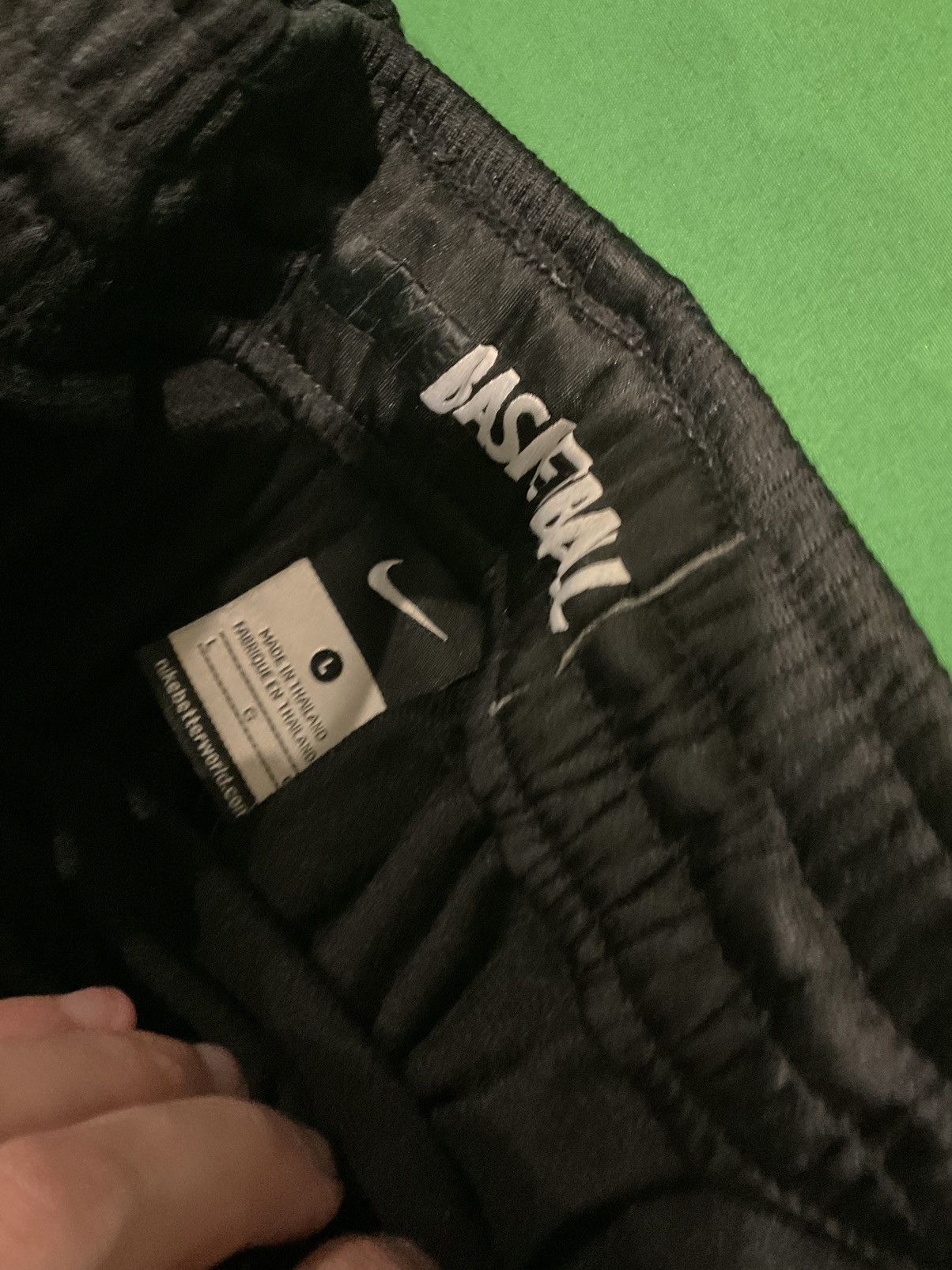 Nike × Vintage Vintage Nike black and white track pants Size US 32 / EU 48 - 2 Thumbnail
