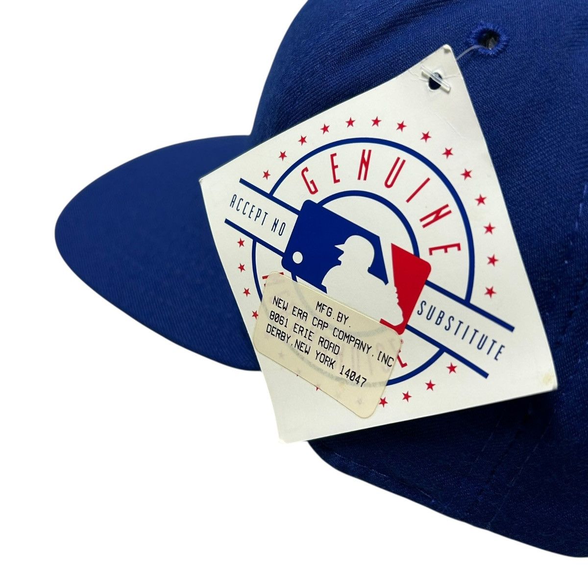 MLB DEADSTOCK 90s NEW YORK METS NEW ERA SNAPBACK HAT Size ONE SIZE - 3 Thumbnail