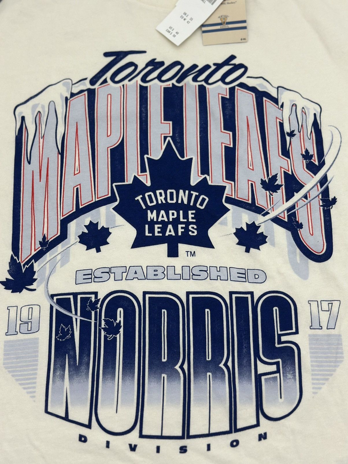 NHL BNWT Toronto Maple Leafs Vintage Hockey NHL TShirt Size S Size US S / EU 44-46 / 1 - 3 Thumbnail