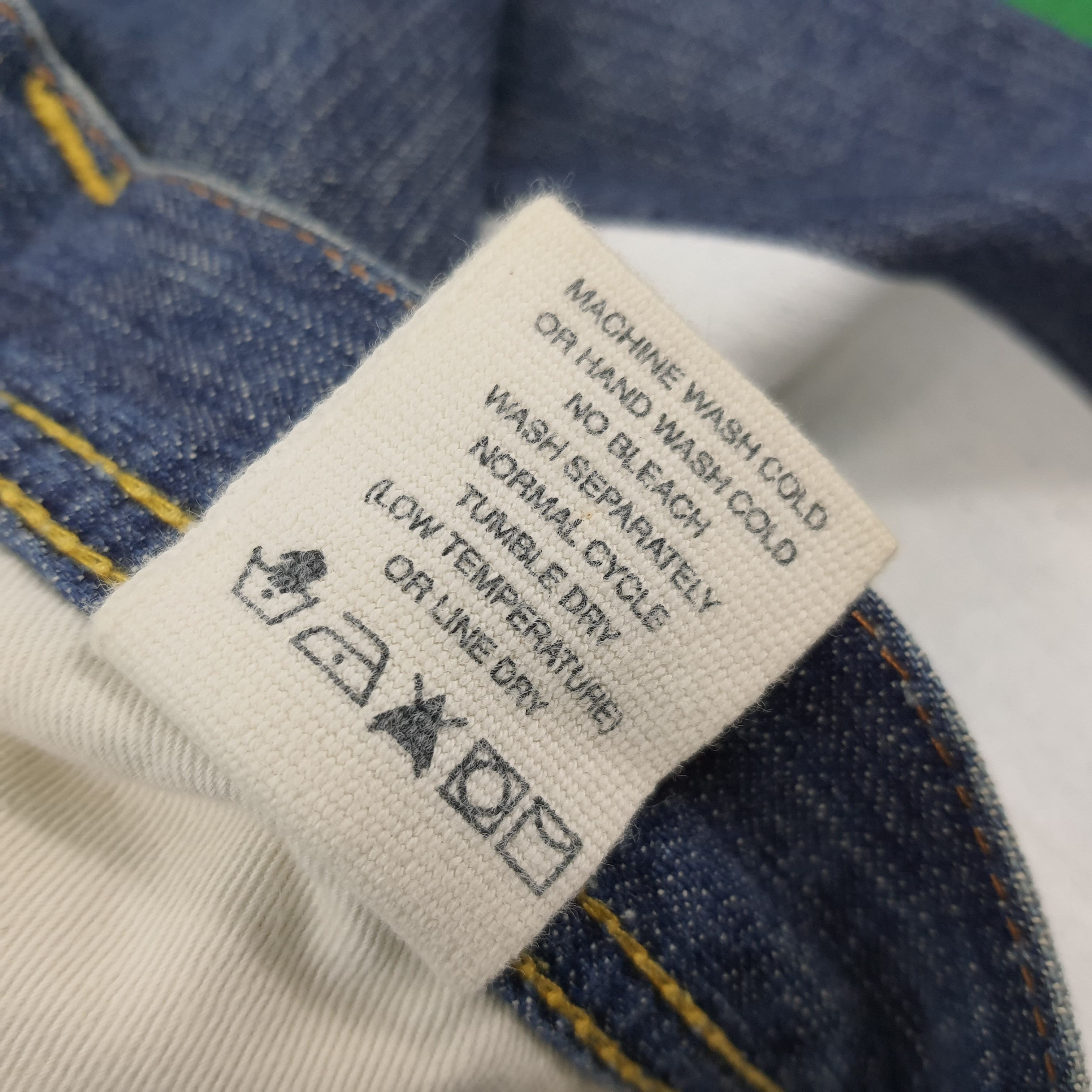 Evisu Vintage Evisu Paris France Custom Daicock Jeans Size US 31 - 9 Thumbnail