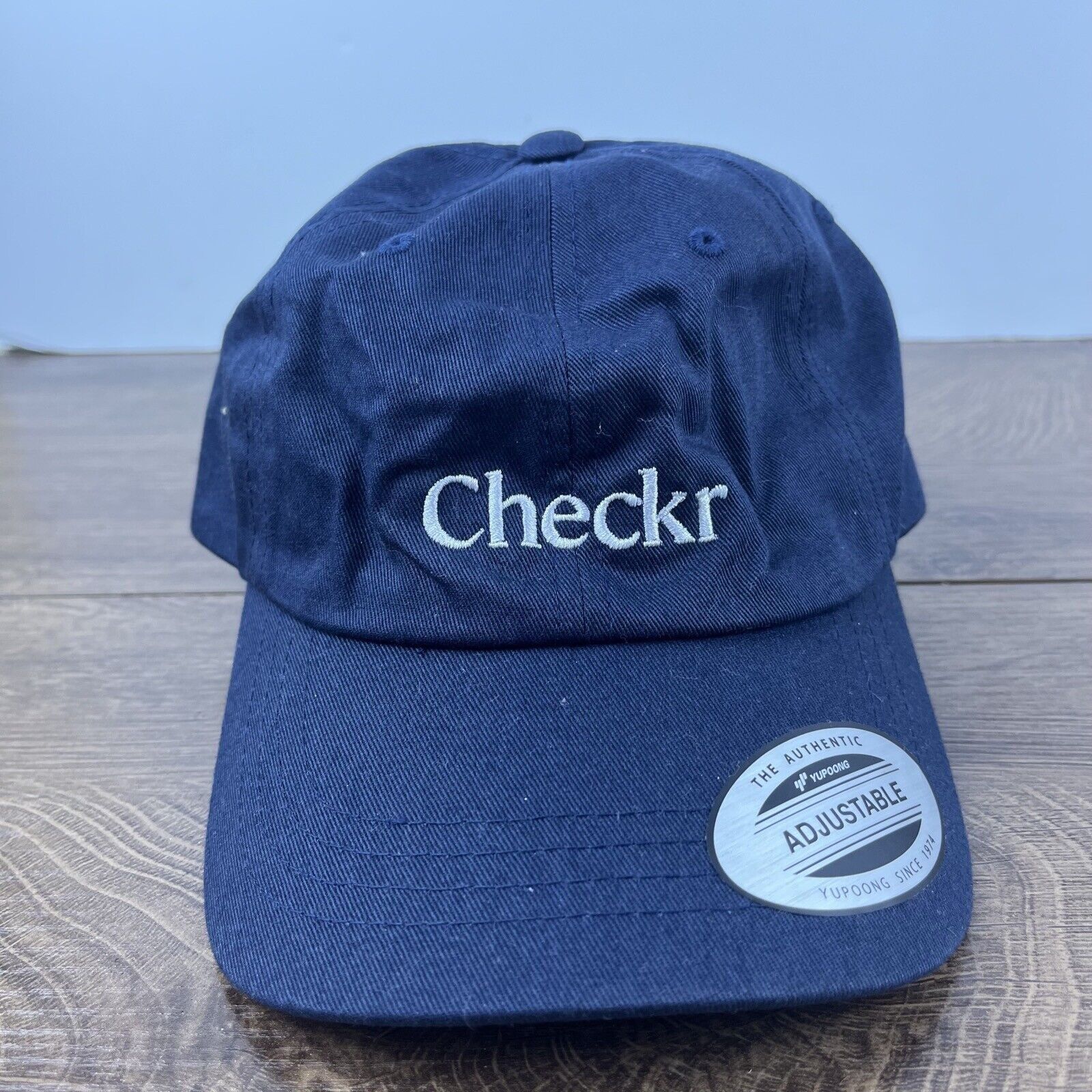 Other Checkr Hat Checkr Navy Blue Hat Blue Hat Adjustable Blue Adu Size ONE SIZE - 1 Thumbnail