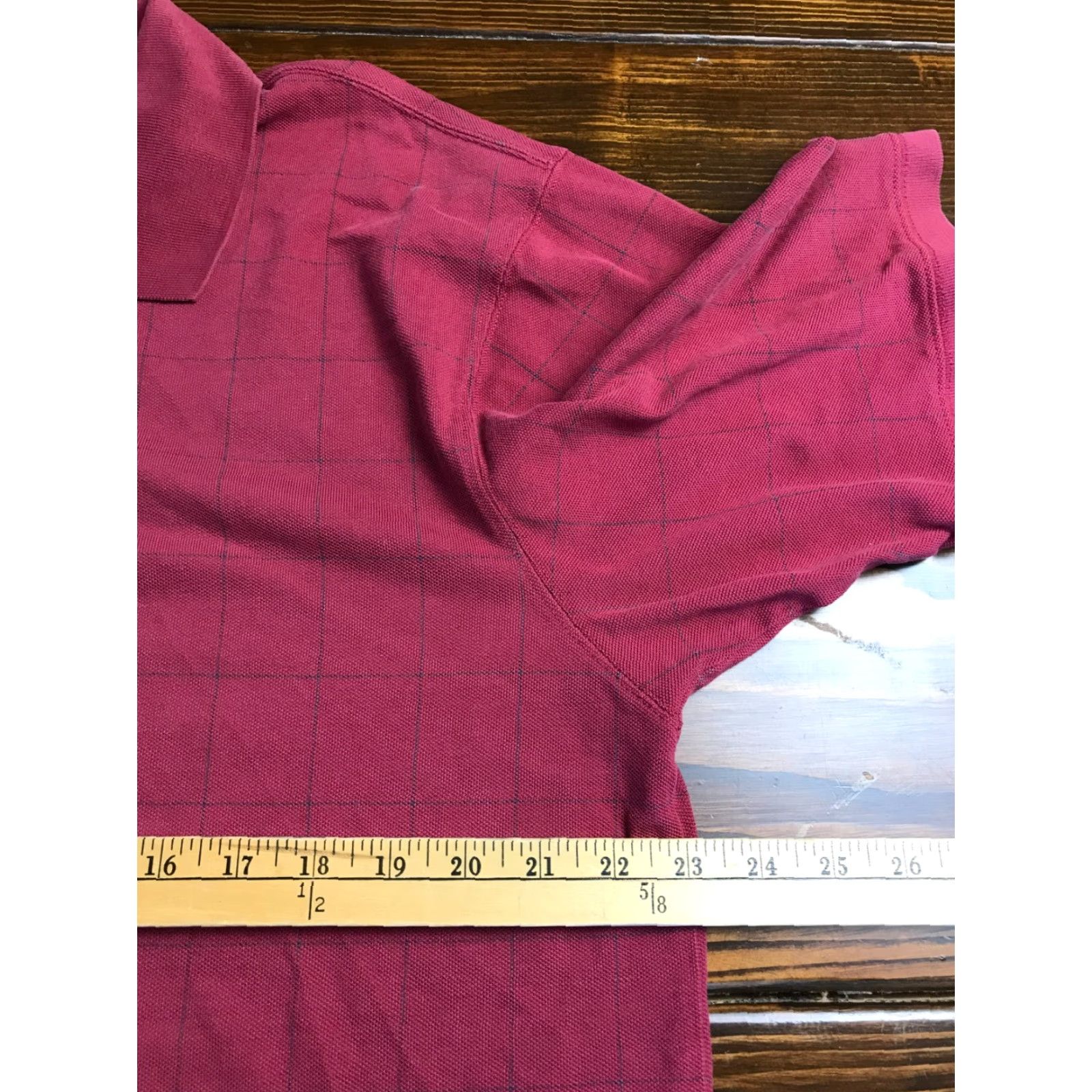 Eddie Bauer Eddie Bauer Shirt Men’s Large Burgundy Polo Short Sleeve Size US L / EU 52-54 / 3 - 3 Thumbnail