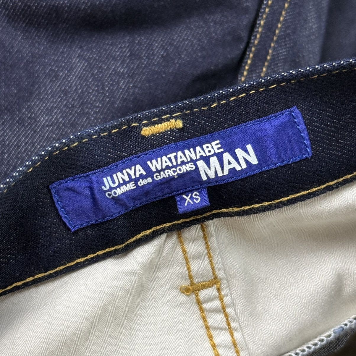 Junya Watanabe Junya Watanabe MAN - A/W18 - Reconstructed Denim Pants Size US 31 - 9 Thumbnail