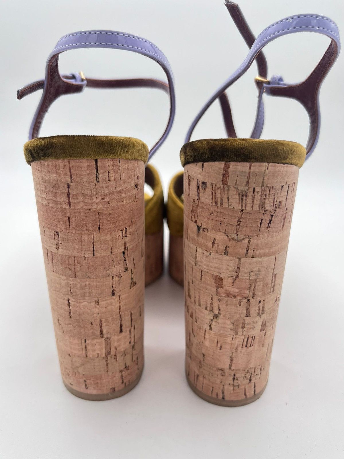 Saint Laurent Paris New Saint Laurent Bianca women cork platforms IT39/US 9/UK 6 Size US 9 / IT 39 - 8 Thumbnail