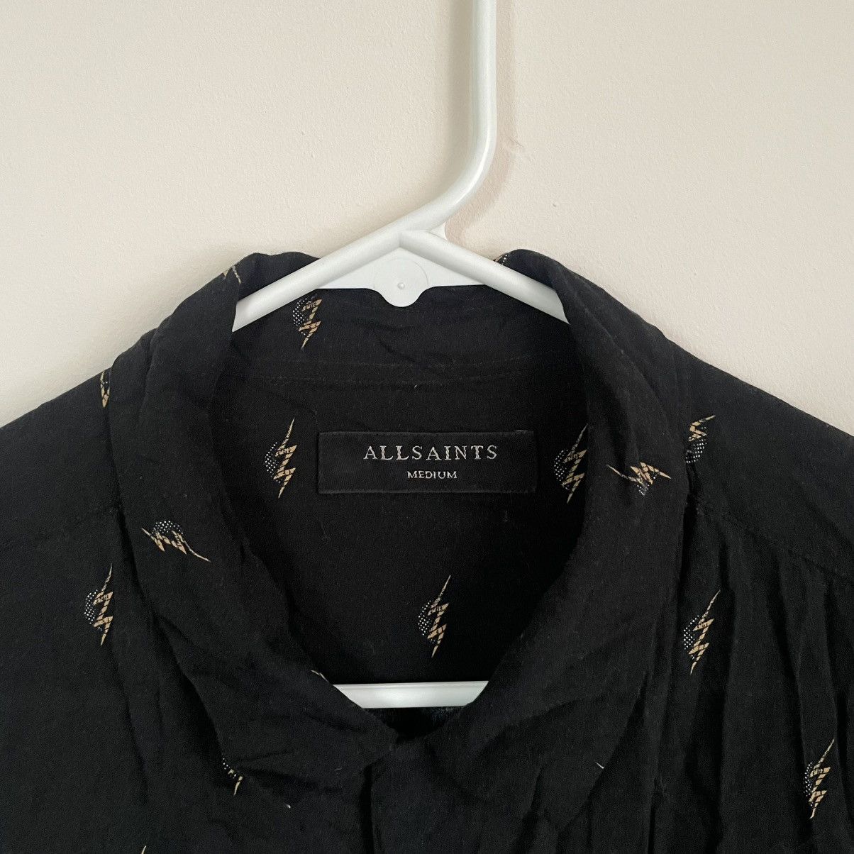 Allsaints AllSaints Hawaiian Shirt Candeli Patten Flovers Japan shirt Size US M / EU 48-50 / 2 - 3 Thumbnail