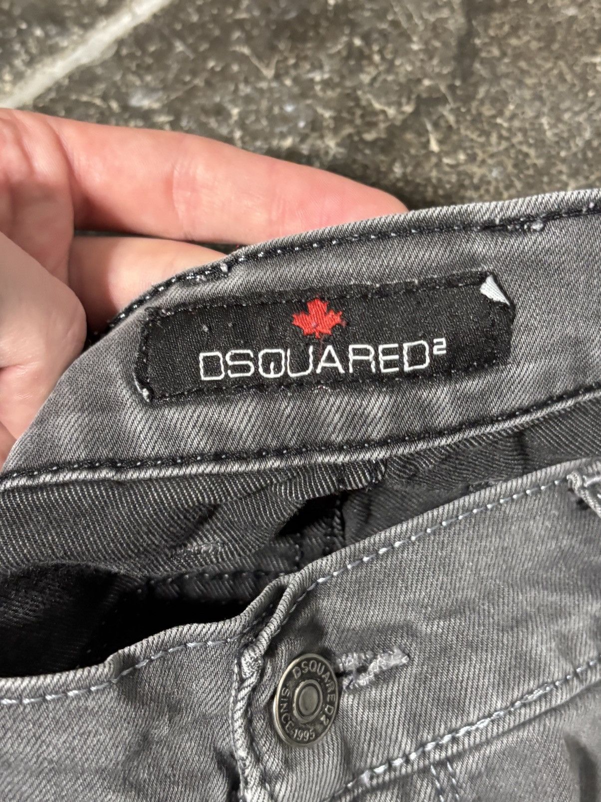 Dsquared2 DSquared2 Jeans Skinny Stretch Made in Italy Designer Denim Size US 34 / EU 50 - 12 Thumbnail