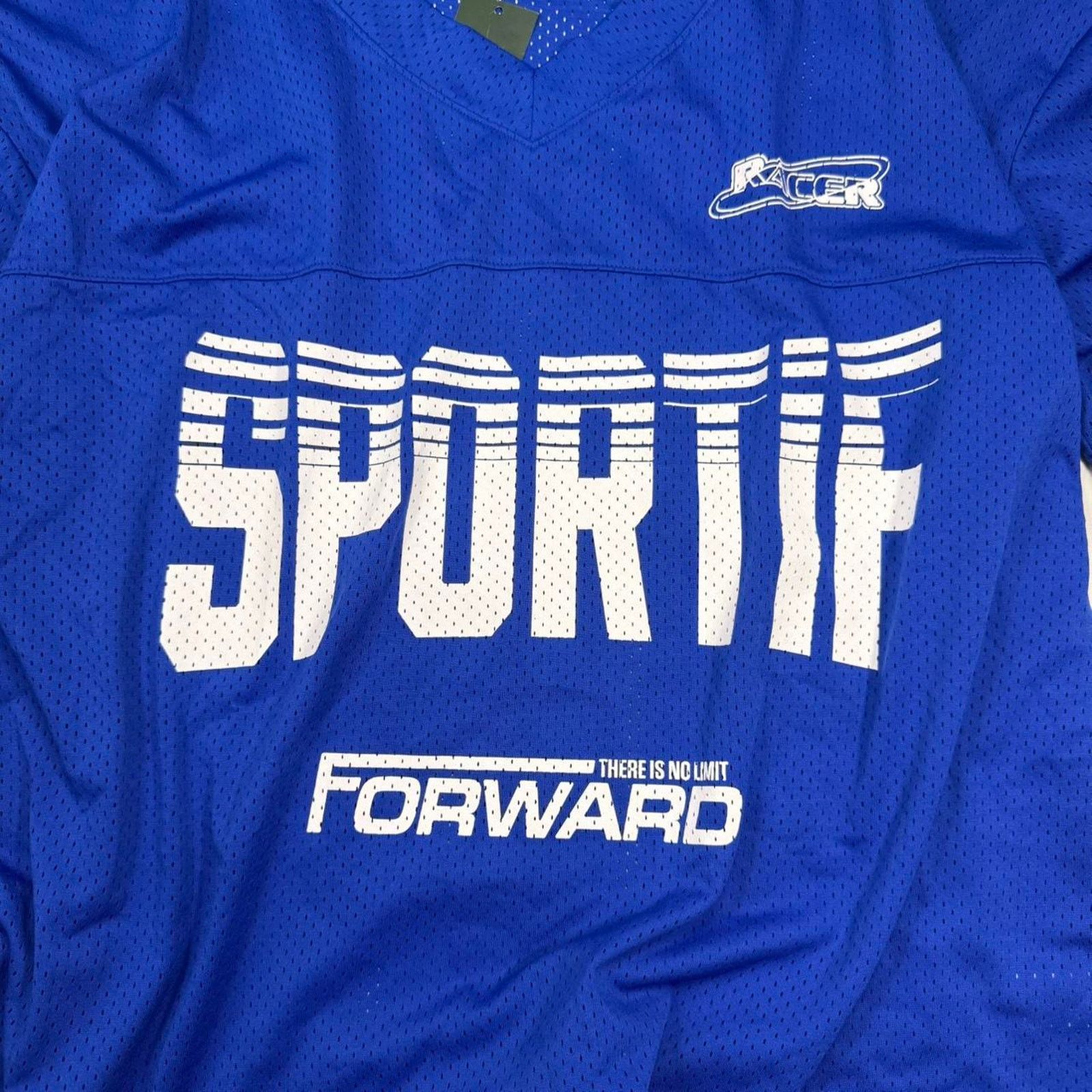 & Other Stories Blue Graphic mesh jersey T-shirt from Wild Fable™ Size XXL / US 16-18 / IT 52-54 - 2 Thumbnail