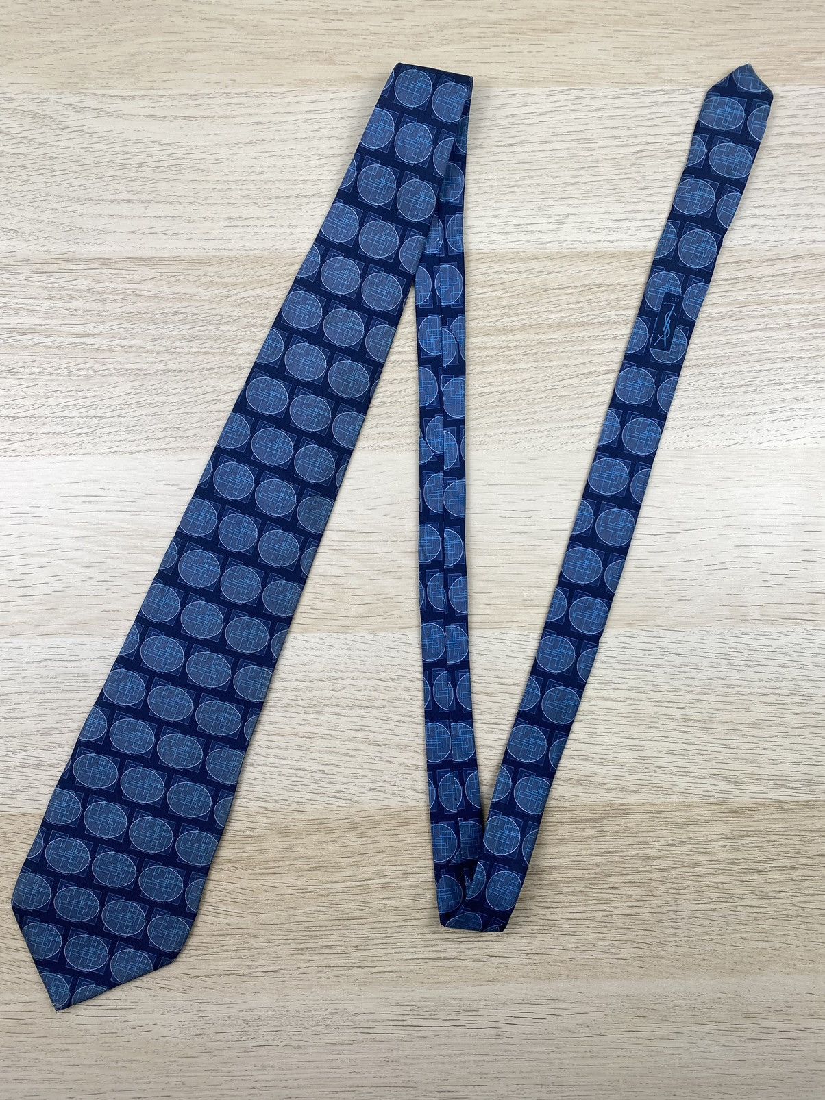 Vintage YvesSaintLaurent Silk Tie T30 Size ONE SIZE - 2 Thumbnail